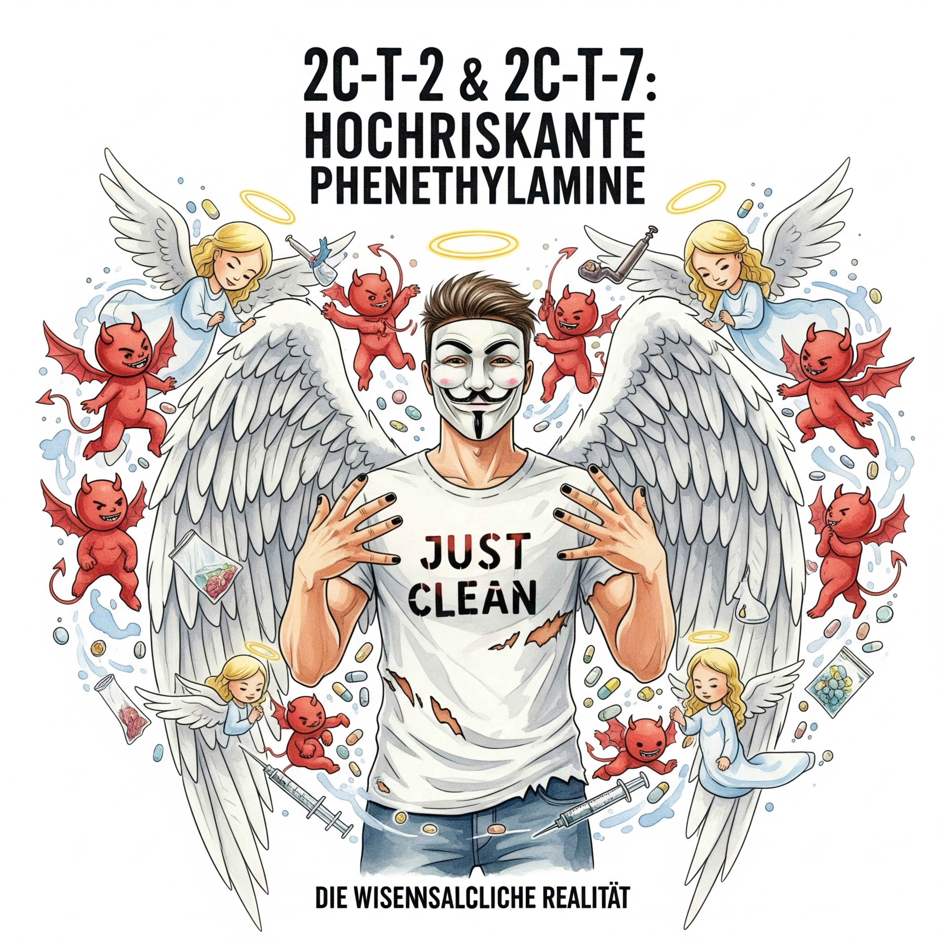 2C-T-2 & 2C-T-7: Die unsichtbare Todesgefahr der Phenethylamine | Risiken erklärt episode artwork