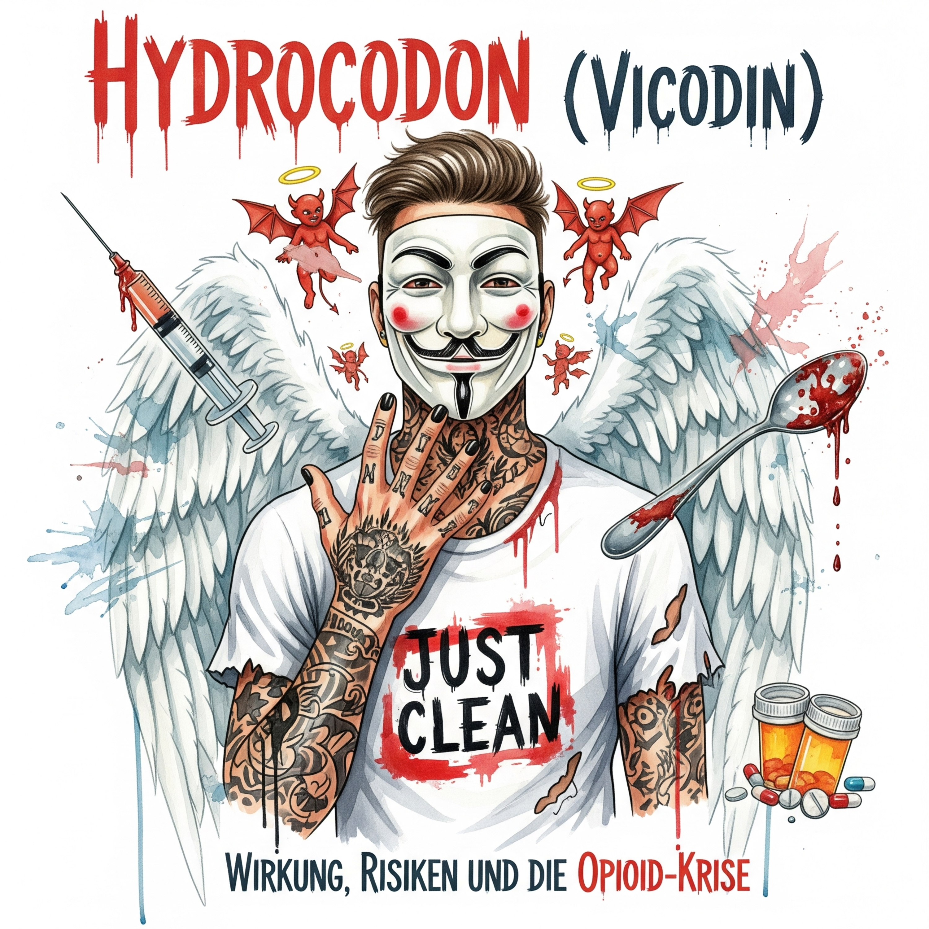 #4 Folge 72: Hydrocodon - Wie eine Schmerzpille die größte Drogenkrise der Welt auslöste episode artwork