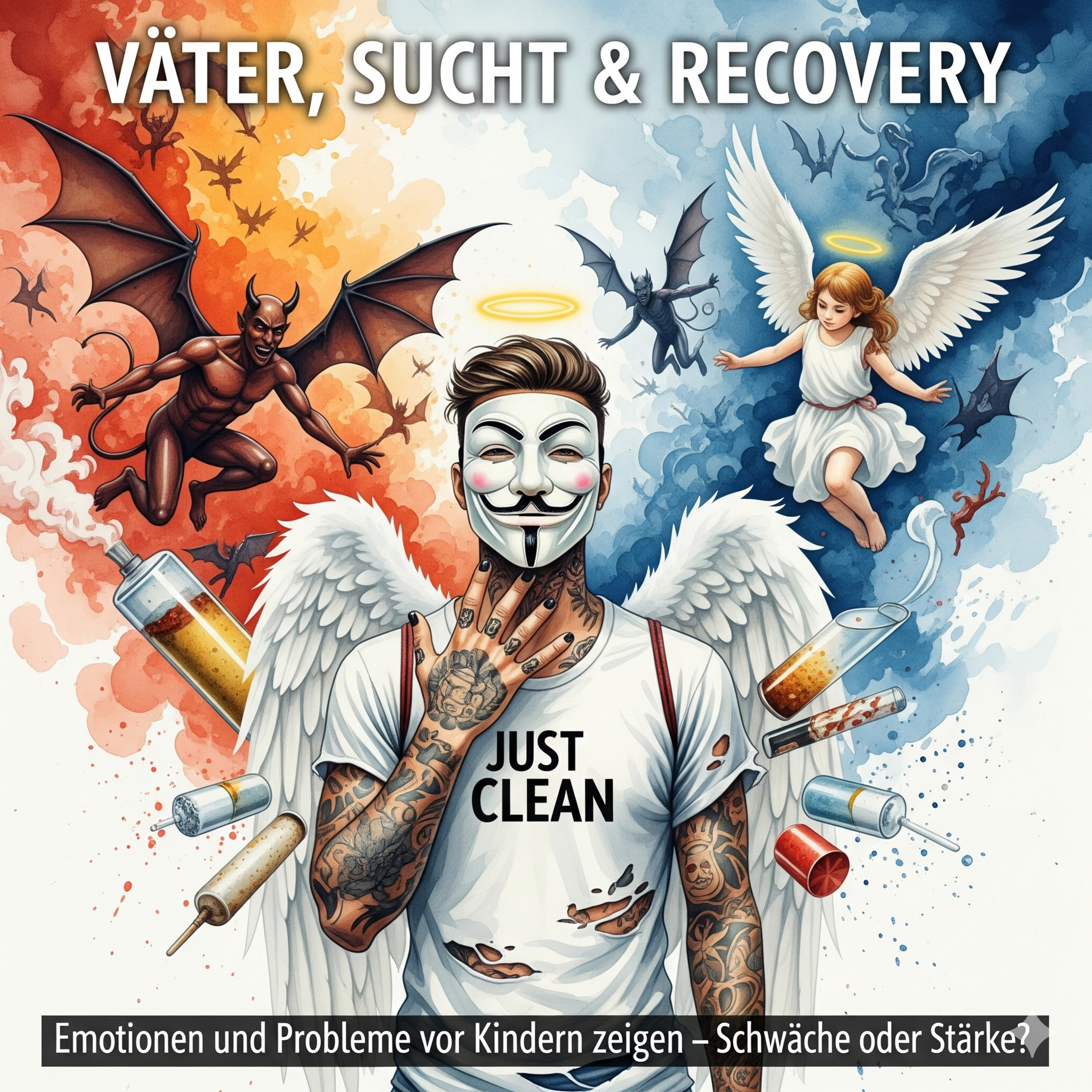 #16 Folge 6: Verkackte Väter: Meine brutale Wahrheit über Sucht, Trennung & Kinder in Recovery episode artwork