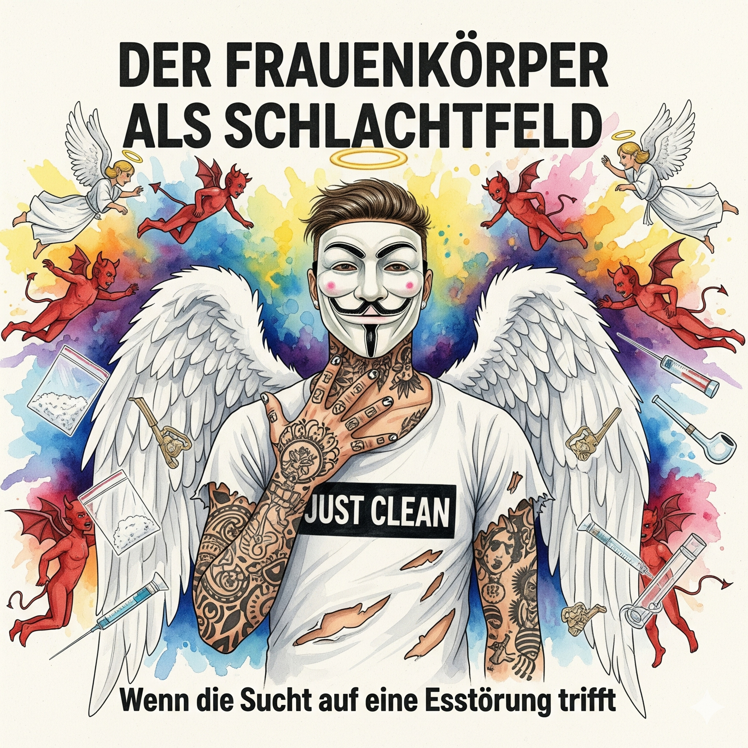 #18 Folge 5: Der Frauenkörper als Schlachtfeld: Wenn die Sucht auf eine Essstörung trifft