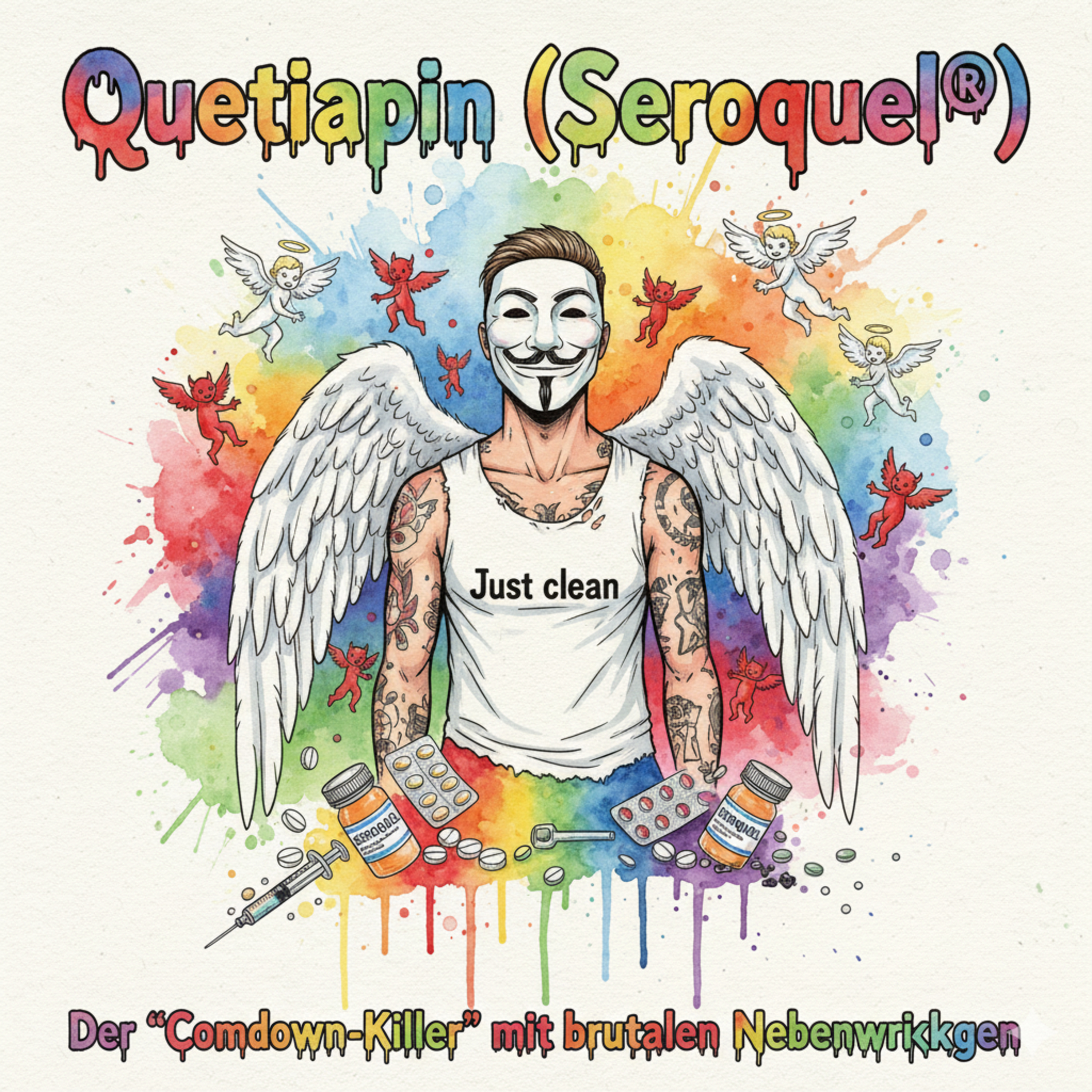 #4 Folge 140: QUETIAPIN (Seroquel®) - Die Wahrheit über den "Comedown-Killer" episode artwork