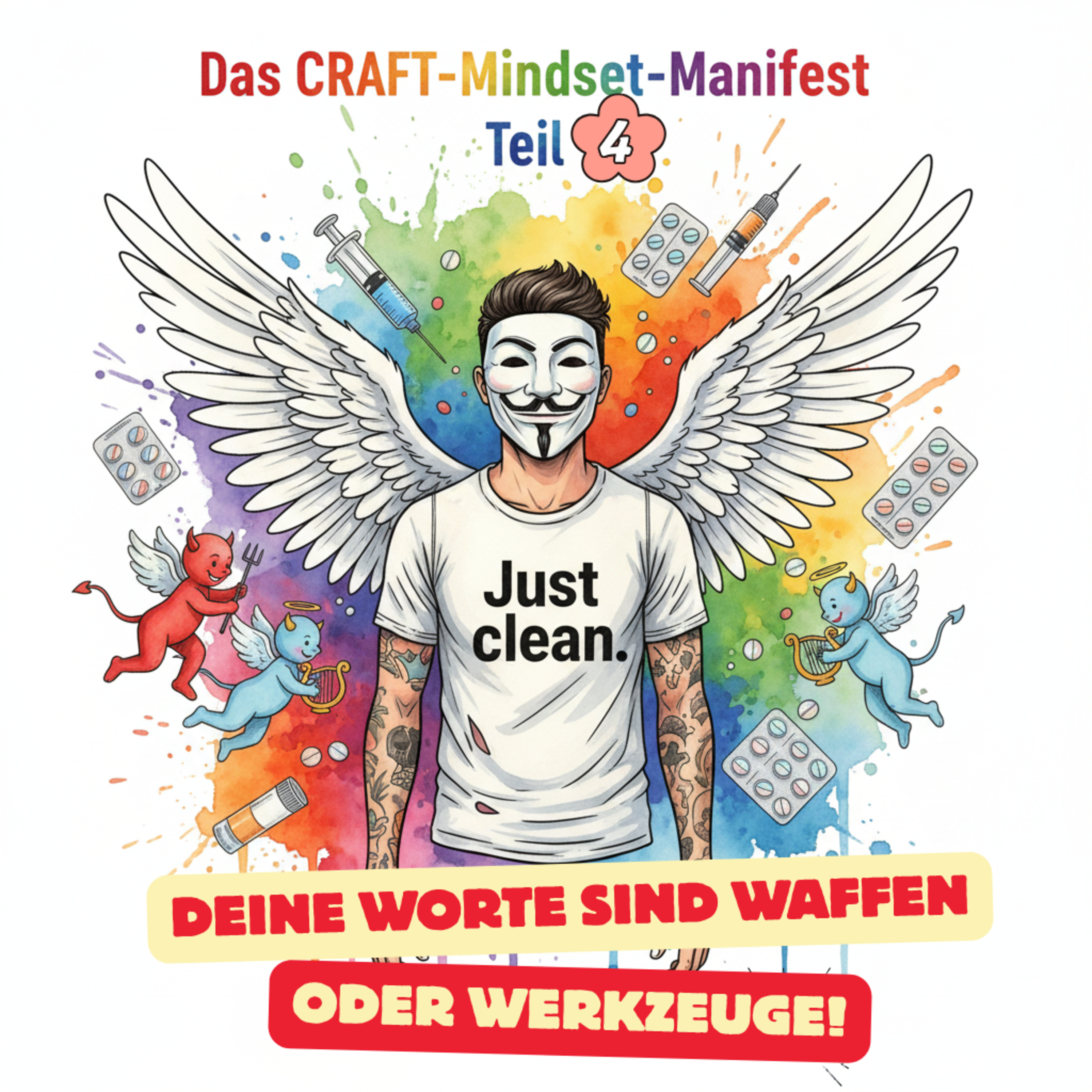 #21 Folge 4: Deine Worte sind Waffen? So werden sie zu Schlüsseln (CRAFT-Mindset 4/14) episode artwork