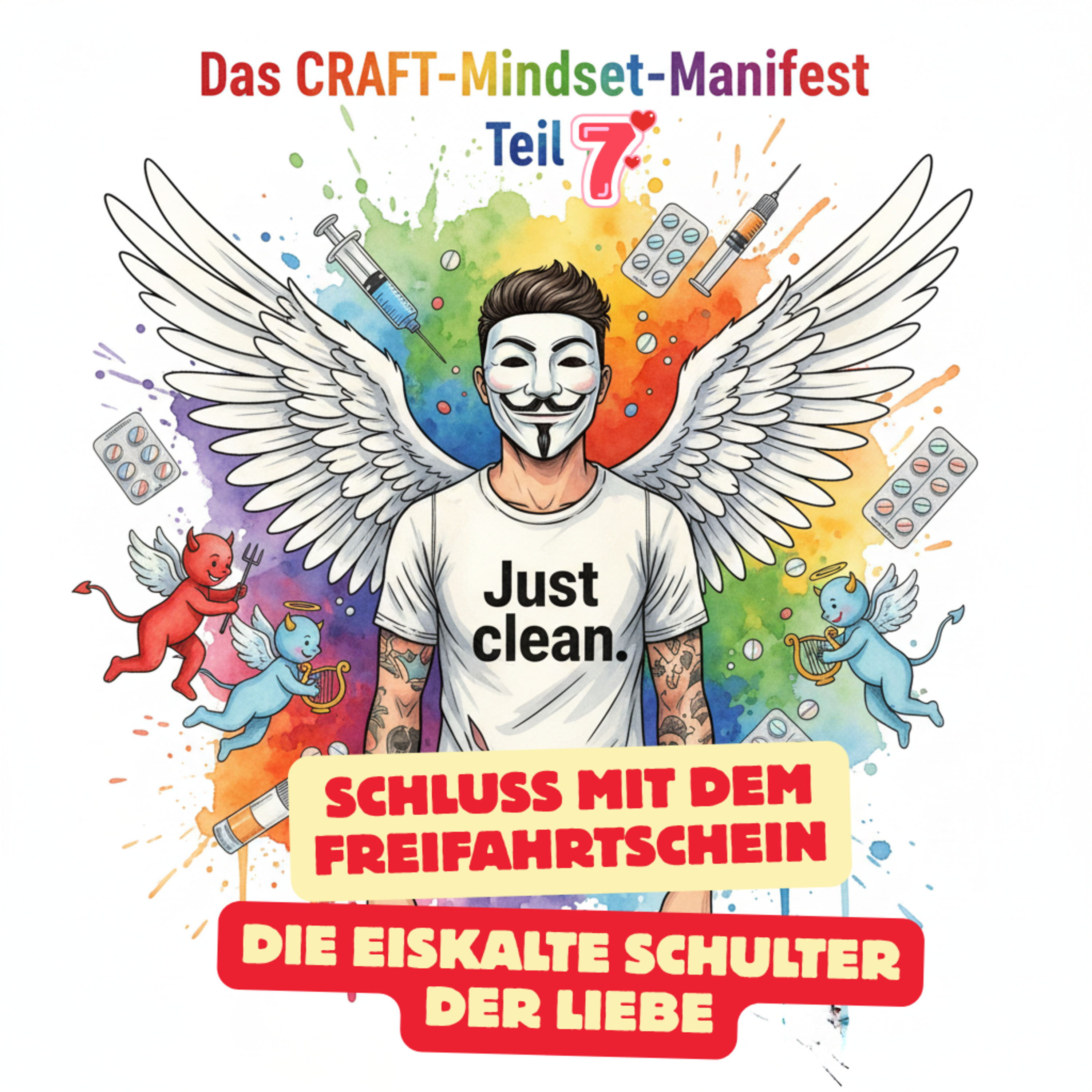 #21 Folge 7: Die eiskalte Schulter der Liebe: Belohnungsentzug bei Sucht (CRAFT-Mindset 7/14) episode artwork