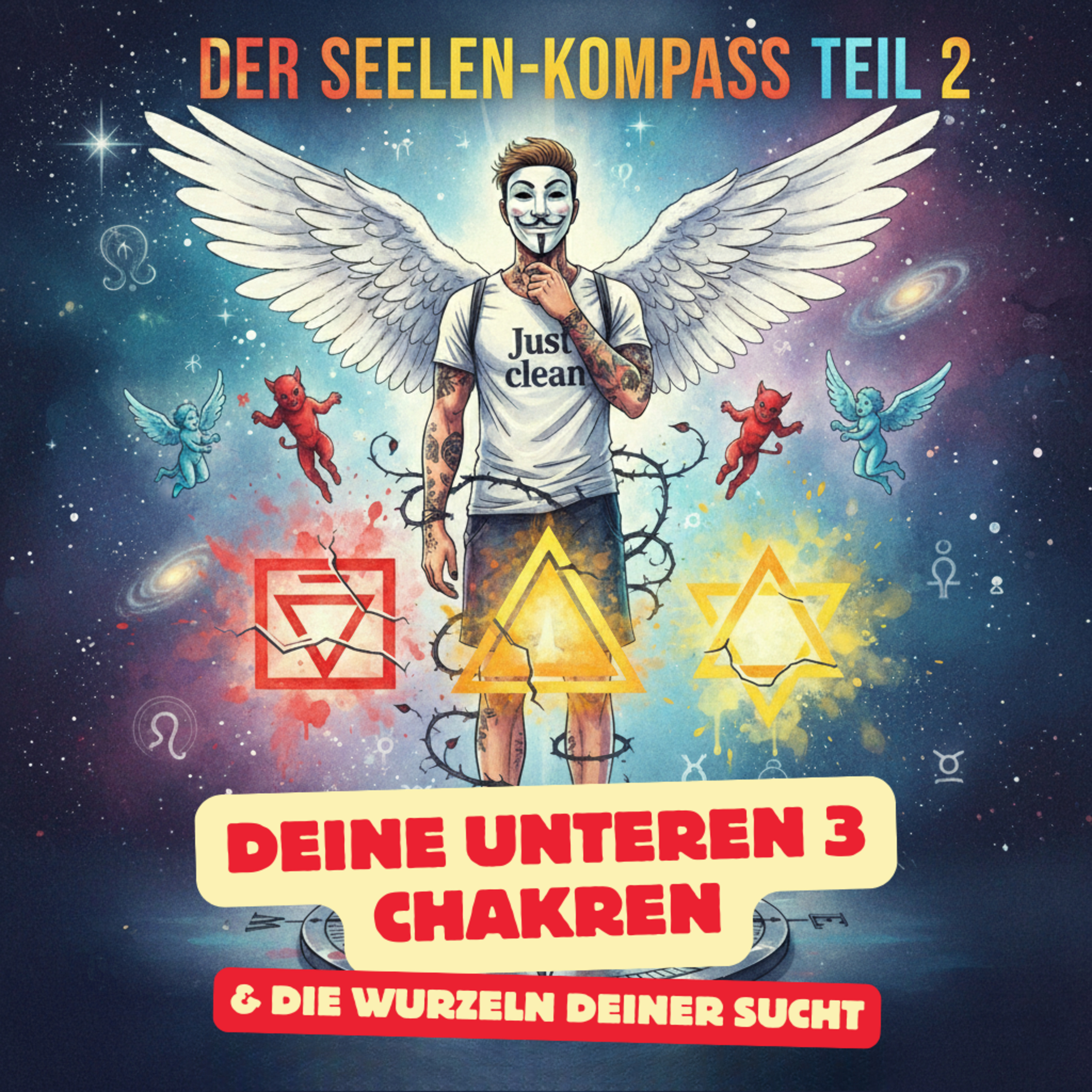 #22 Folge 2: Dein Seelenplan & die Sucht - Chakren -Die unteren 3 als Wurzel deiner Abhängigkeit episode artwork