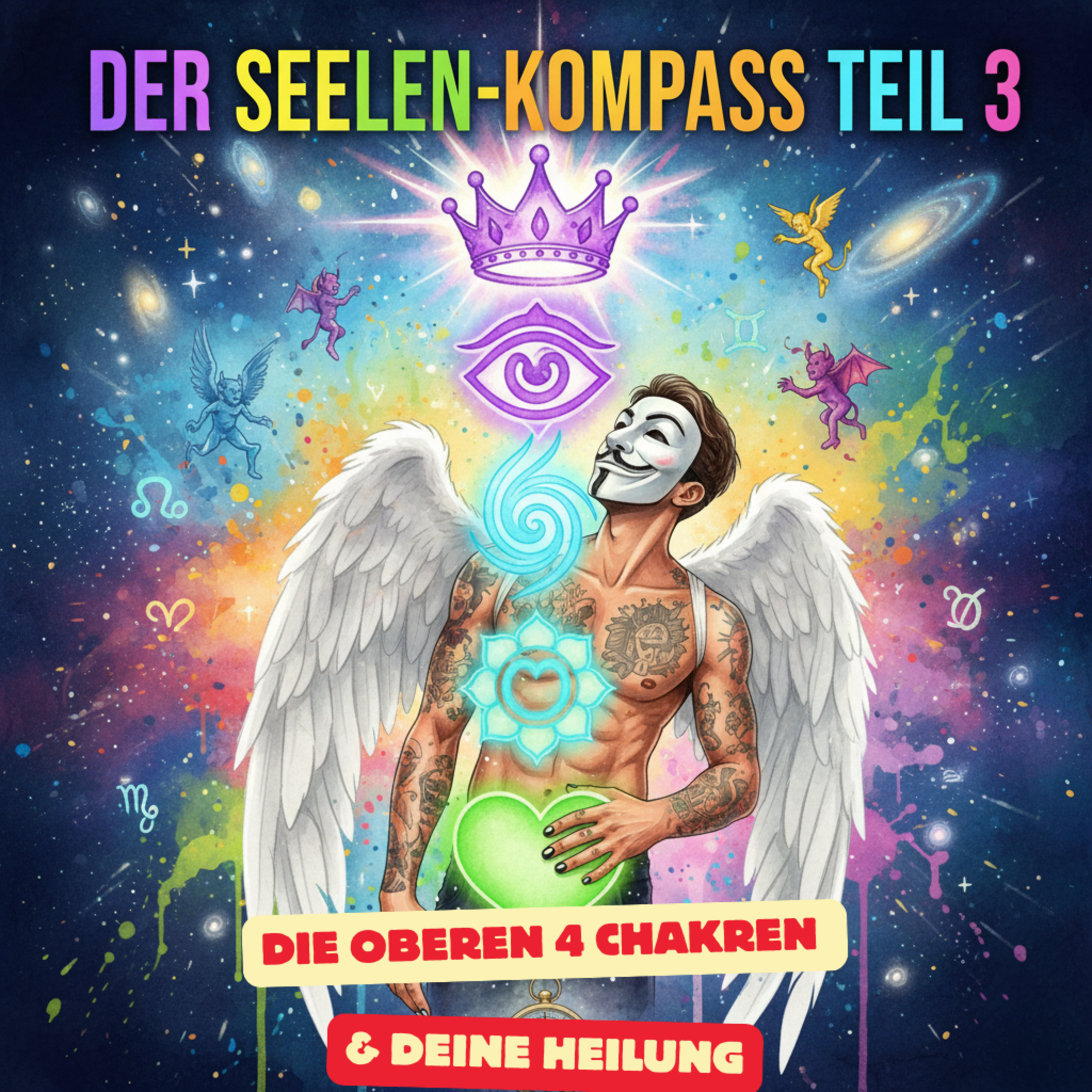 #22 Folge 3: Chakren & Heilung (Teil 2): Die oberen 4 als dein Wegweiser aus der Sucht episode artwork
