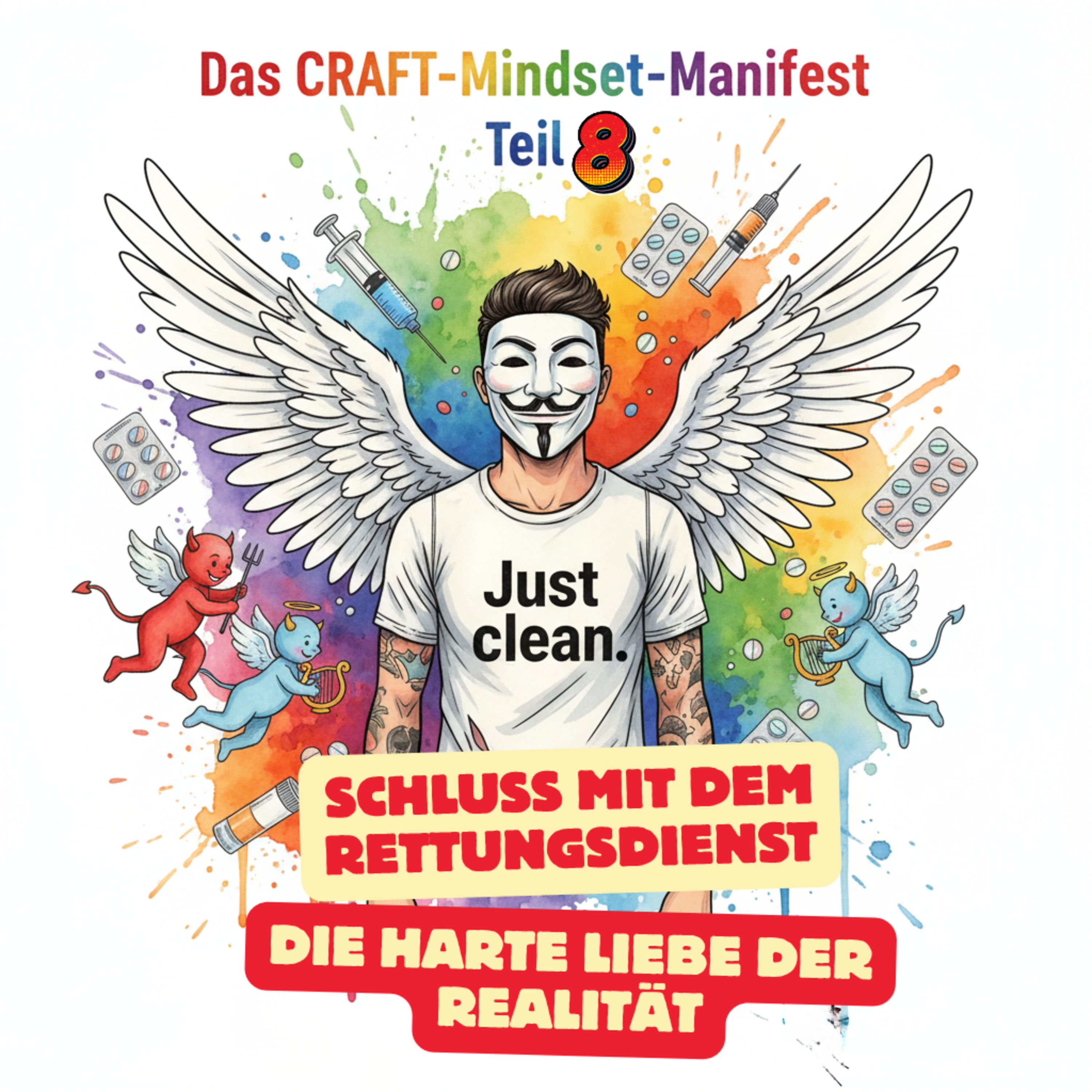 #21 Folge 8: Schluss mit dem Rettungsdienst: Die harte Liebe der Realität (CRAFT-Mindset 8/14) episode artwork