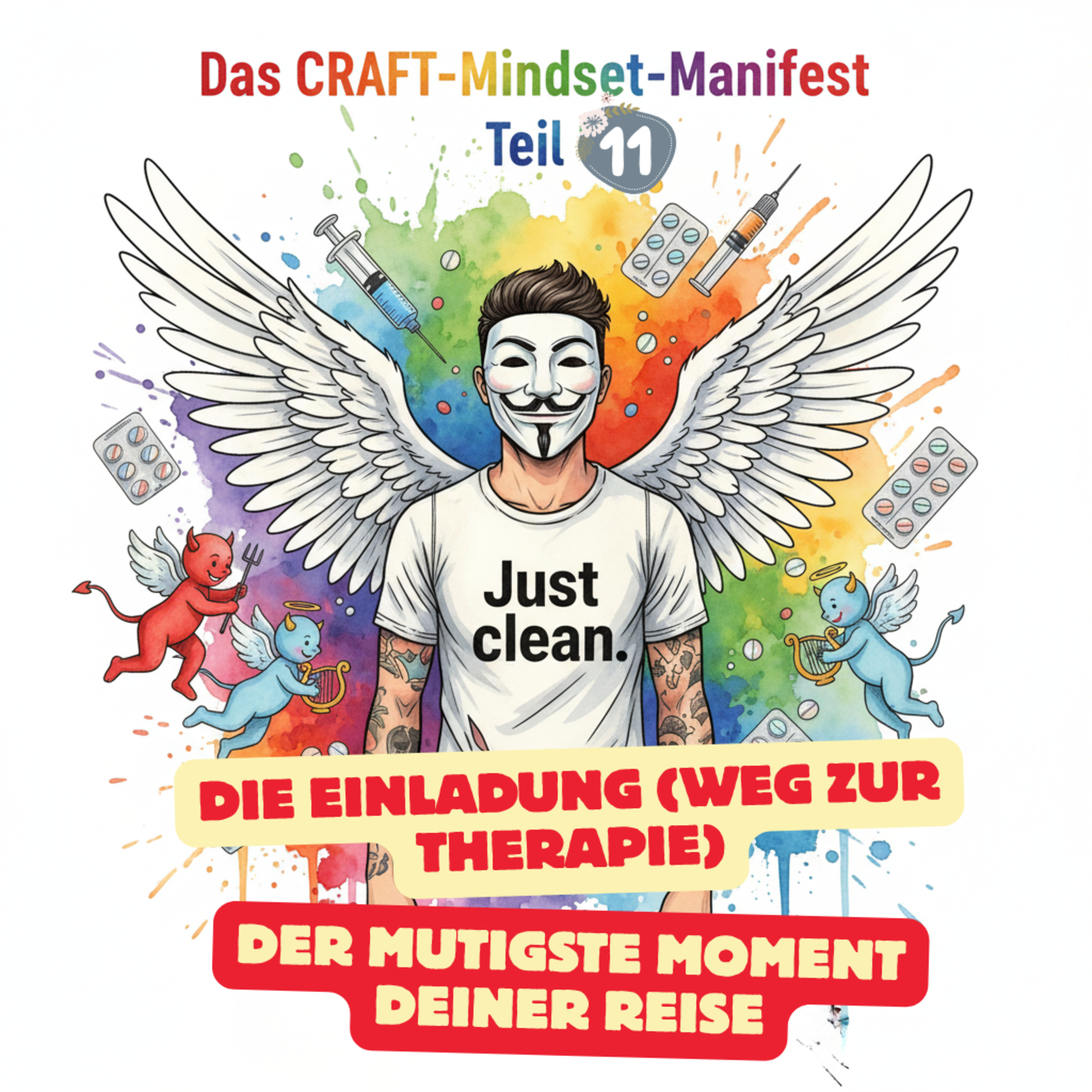 #21 Folge 11: Die Kunst der Einladung: Wie du ihn in die Therapie bewegst (CRAFT-Mindset 11/14) episode artwork