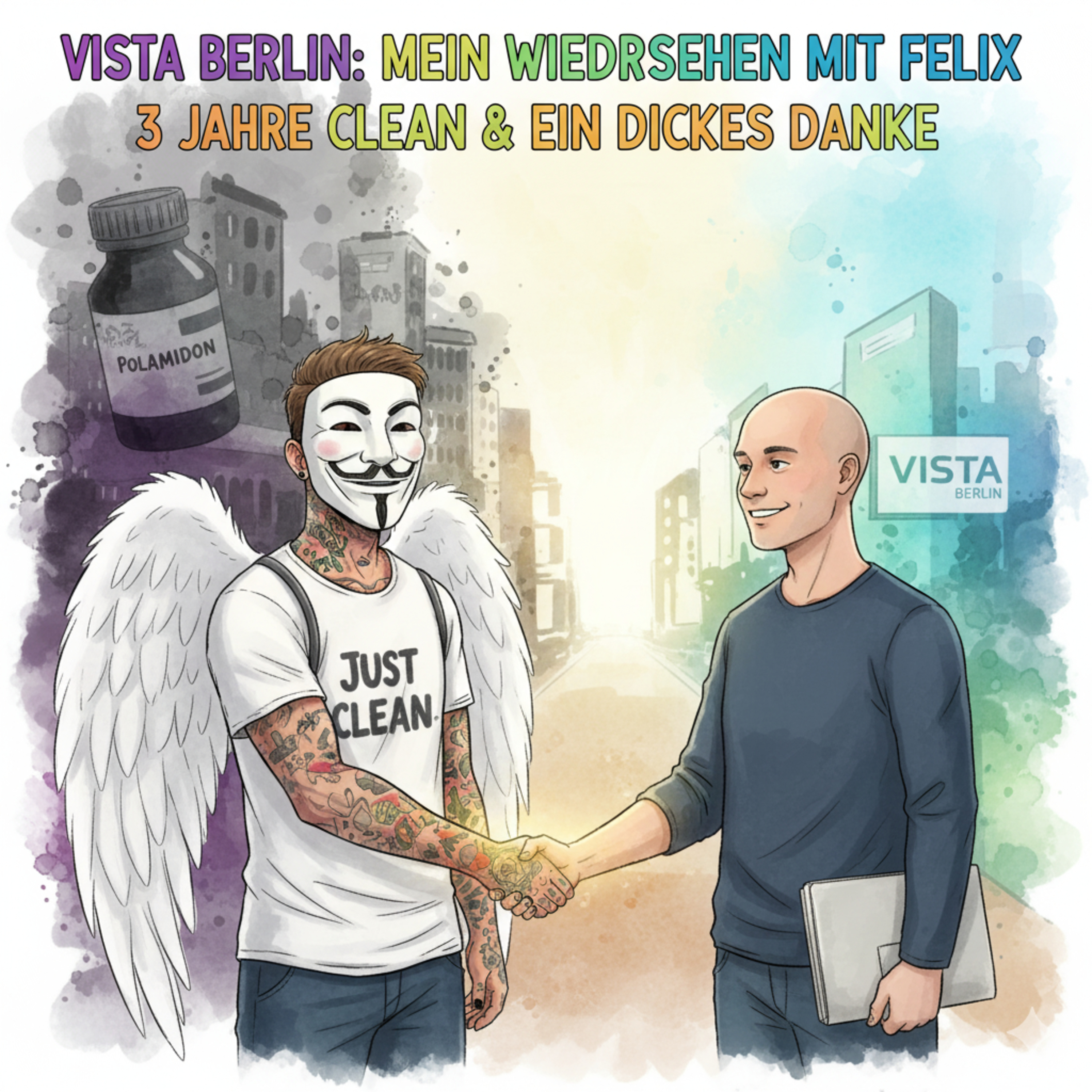 #3 Folge 2: Wiedersehen mit meinem Drogenberater: Meine Story über Vista Berlin & Dankbarkeit episode artwork