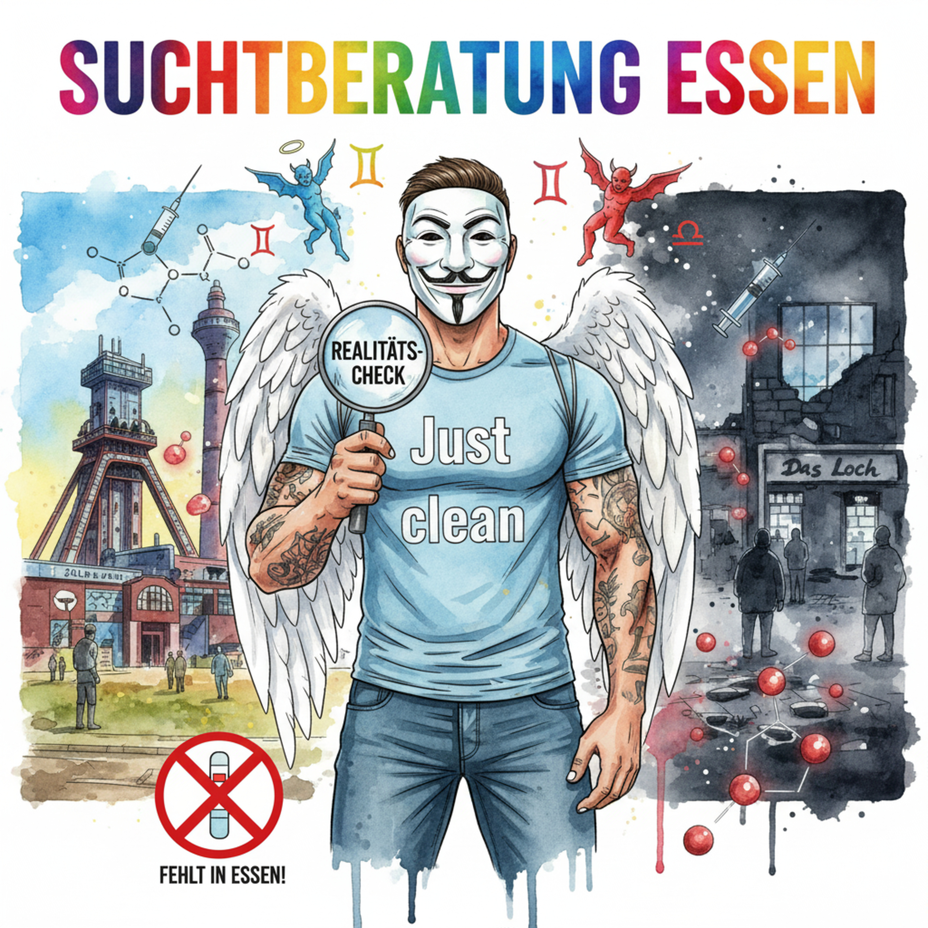 #27 Folge 5: Suchtberatung Essen: Der unzensierte Realitäts-Check (Crack, Fentanyl & die Drugchecking-Lüge) episode artwork
