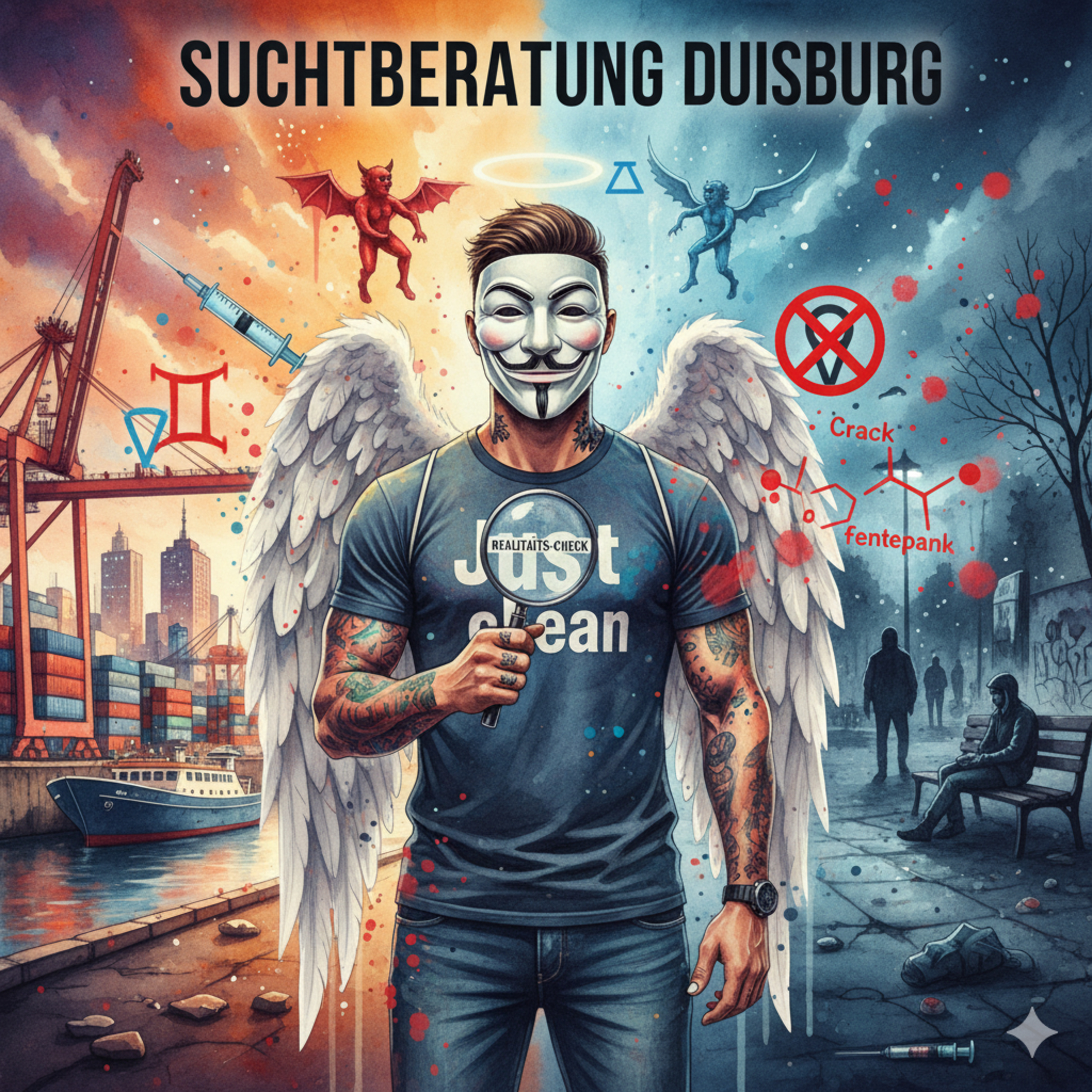 #27 Folge 6: Suchtberatung Duisburg: Der unzensierte Realitäts-Check (Kantpark, Fentanyl & Konsumraum) episode artwork
