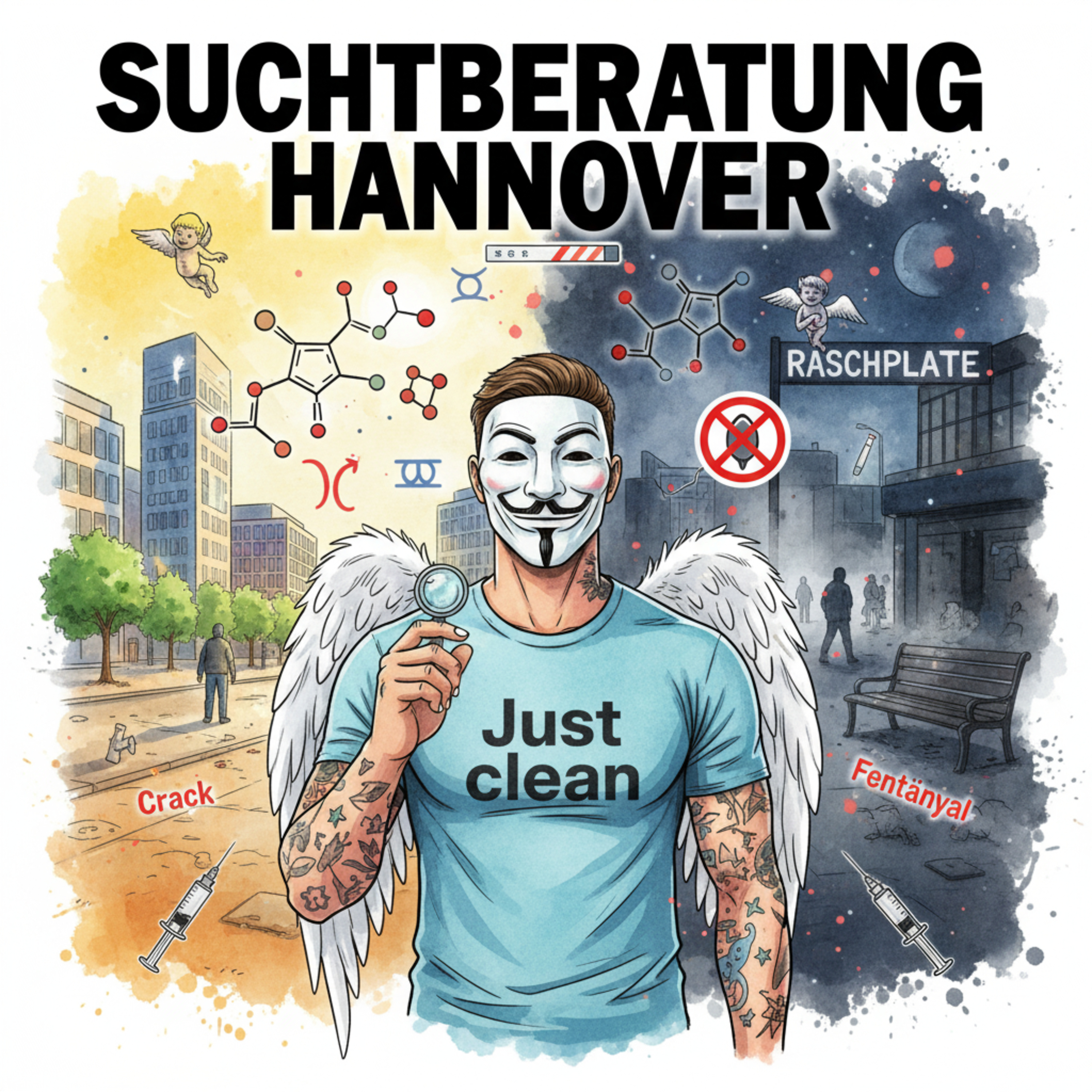 #27 Folge 7: Suchtberatung Hannover: Der unzensierte Realitäts-Check (Raschplatz, Crack, Hilfe) episode artwork