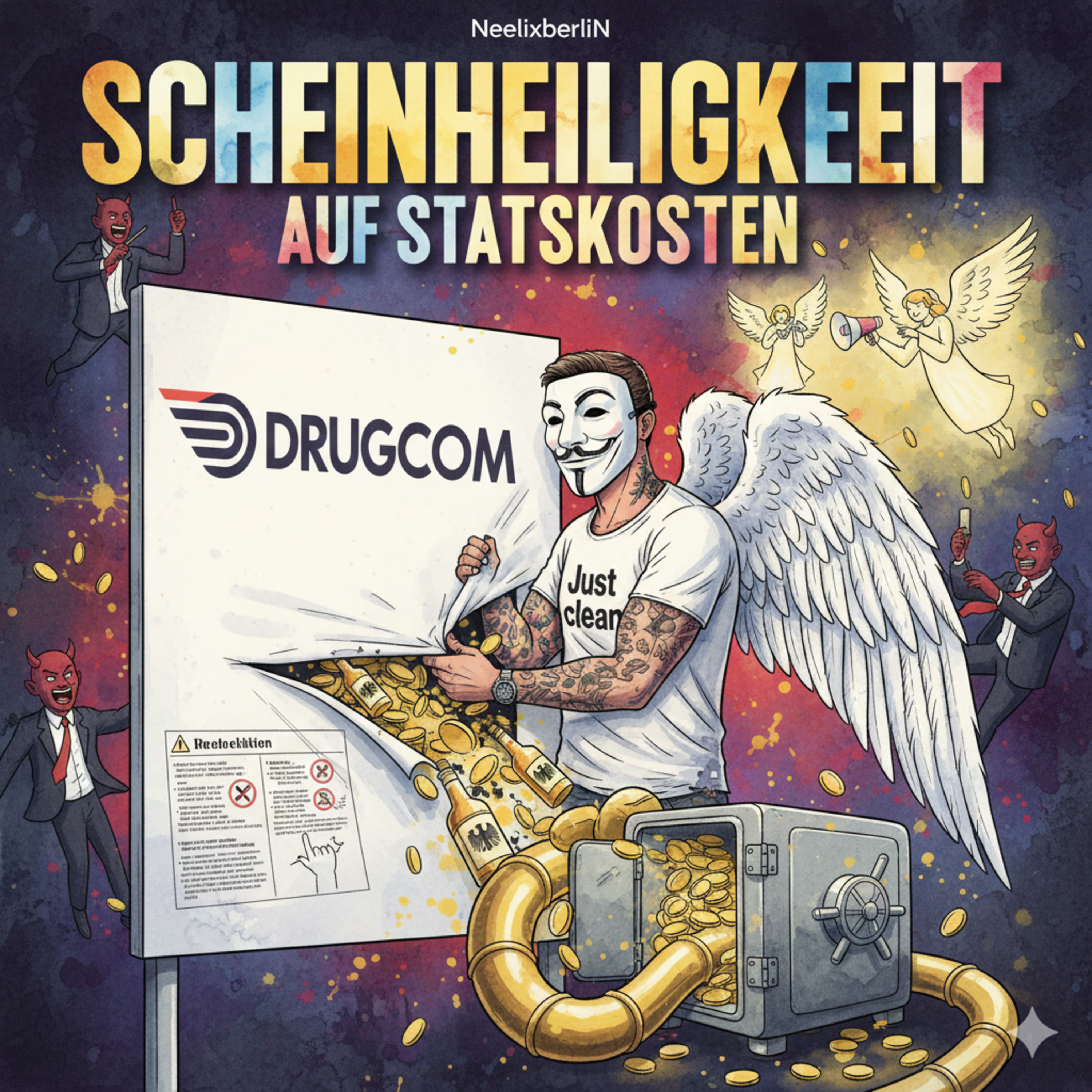 Digitale Suchthilfe | KI-gestützt und anonym | NeelixberliN | Substanz | Verhalten | Psyche | Tabus