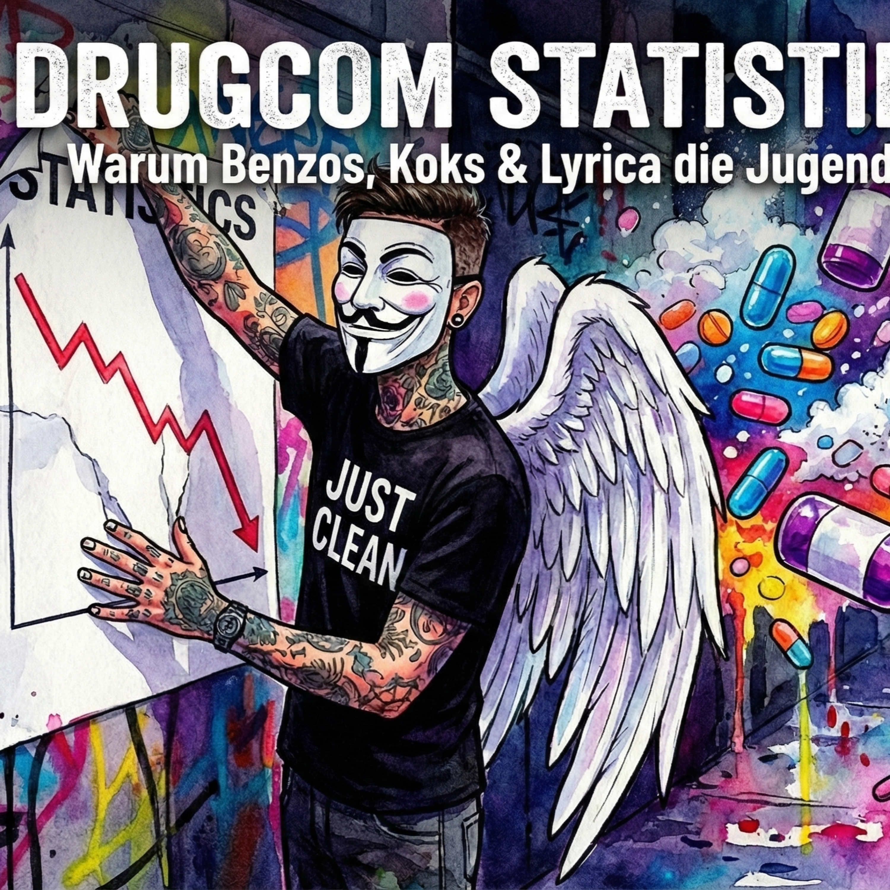 #28 Folge 7: Realitäts-Check: Die "Downer-Generation" & die Kokain-Schwemme (Gegenrede zu Drugcom) episode artwork