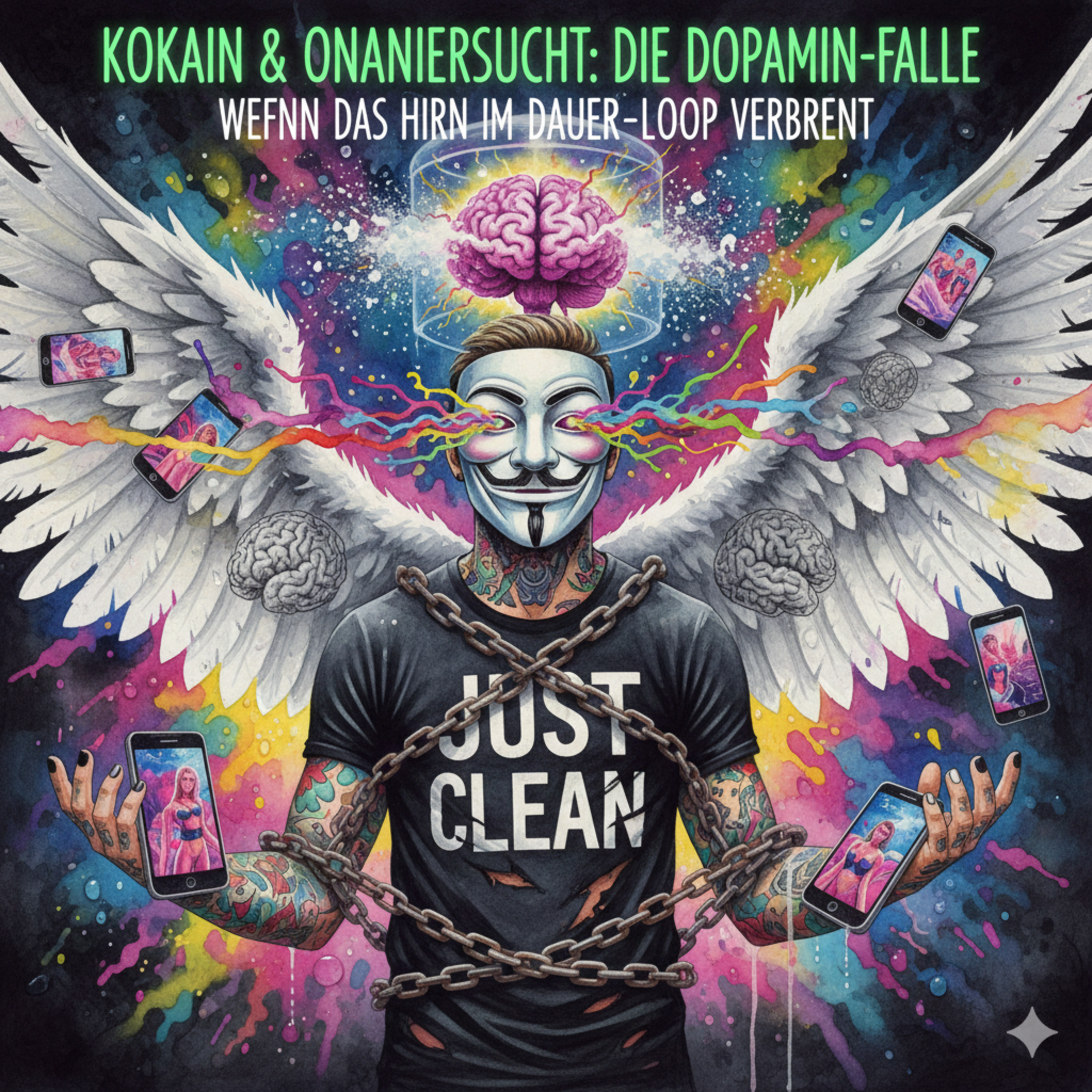 #4 Folge 177: Dauer-W*chsen auf Koks & Speed: Wenn dein Hirn im Dopamin-Knast verbrennt episode artwork