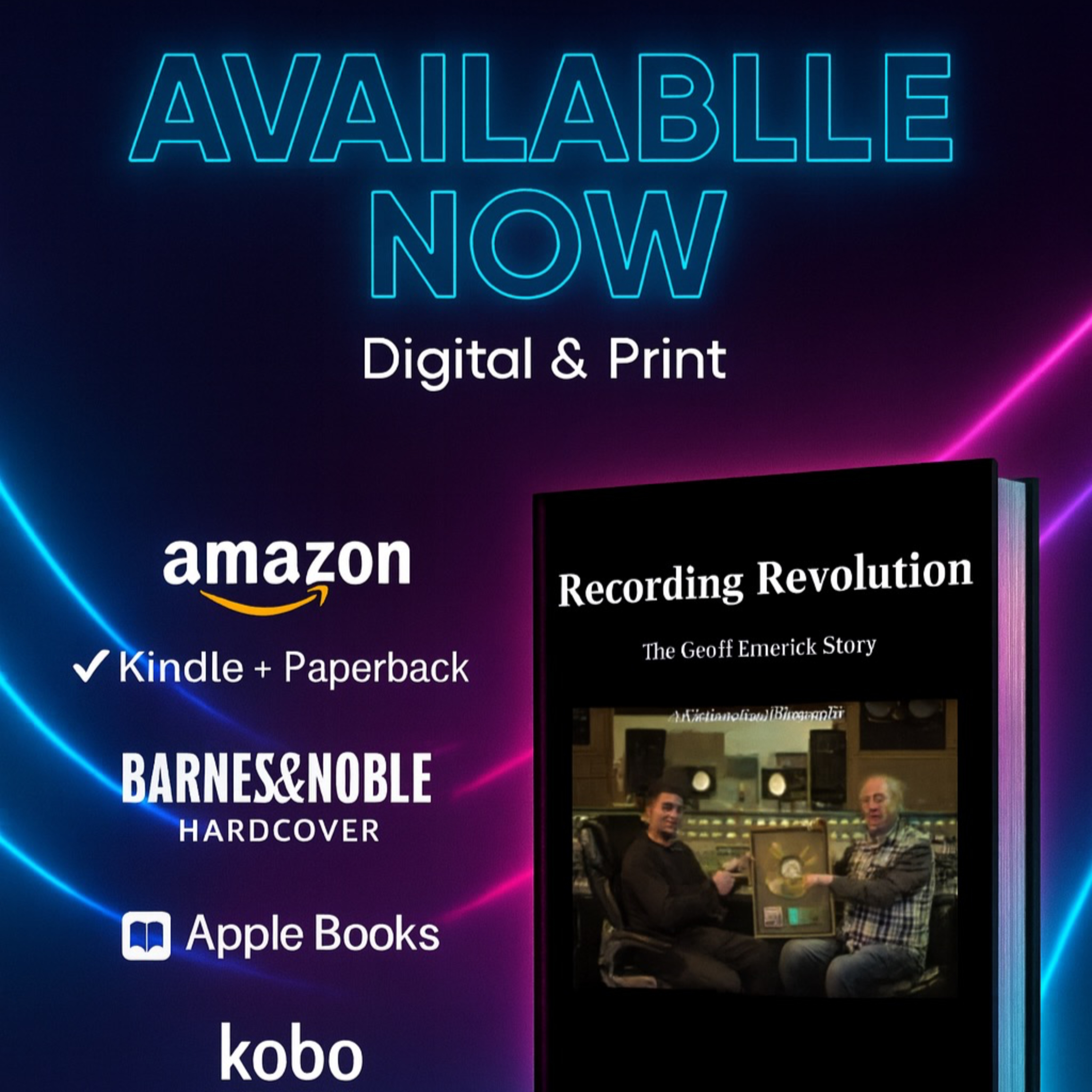 Recording Revolution: The Geoff Emerick Story — Book Reel | The Yeti Show episode artwork