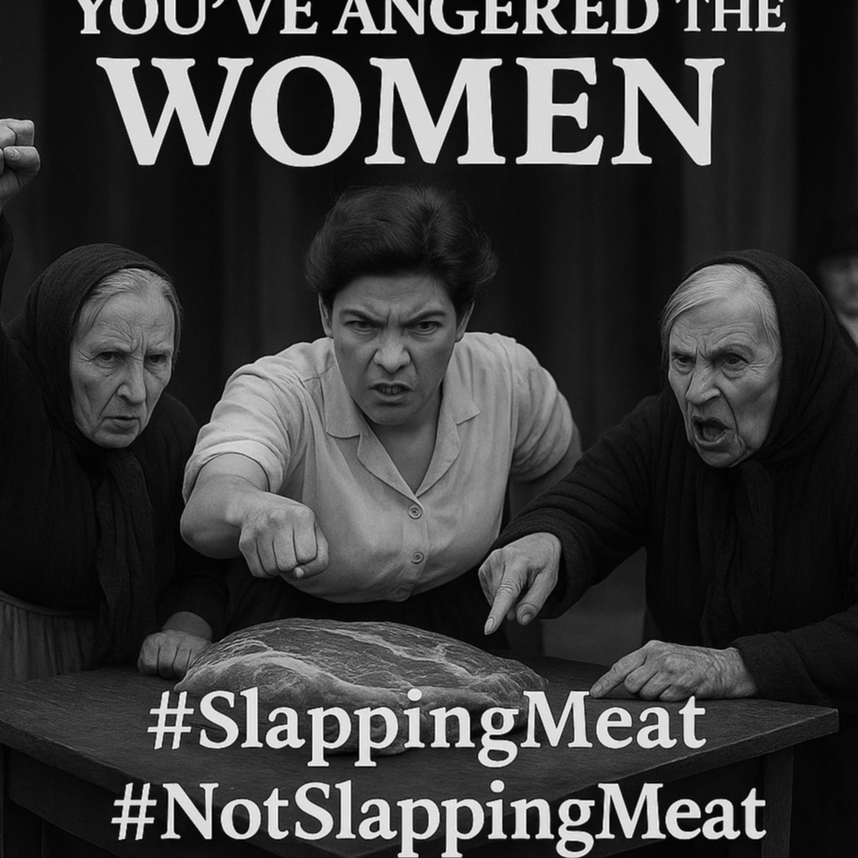 You've Angered the Women- #slappingmeat #notslappingmeat
