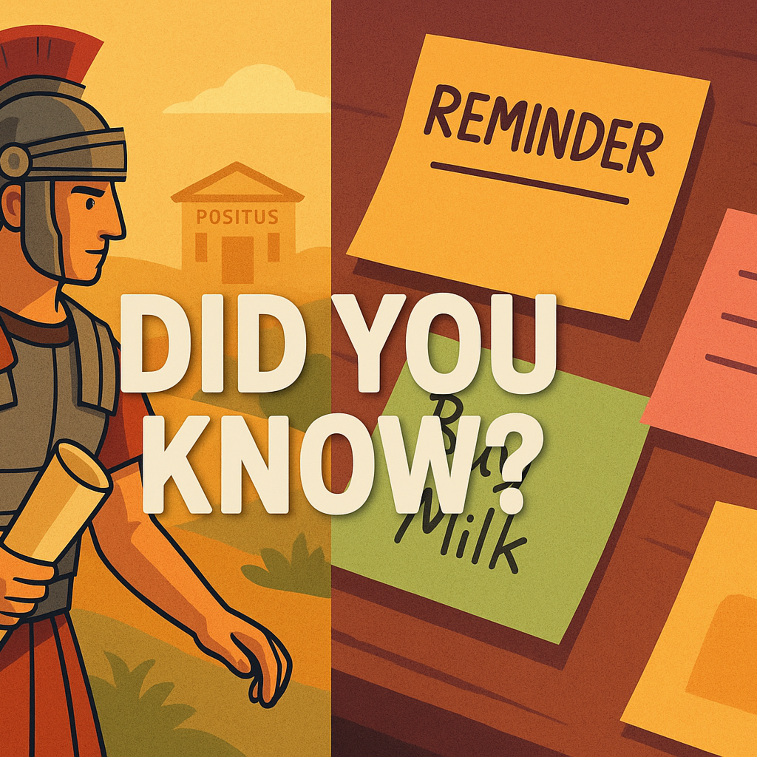 From Ancient Mail to Post-It Notes episode artwork