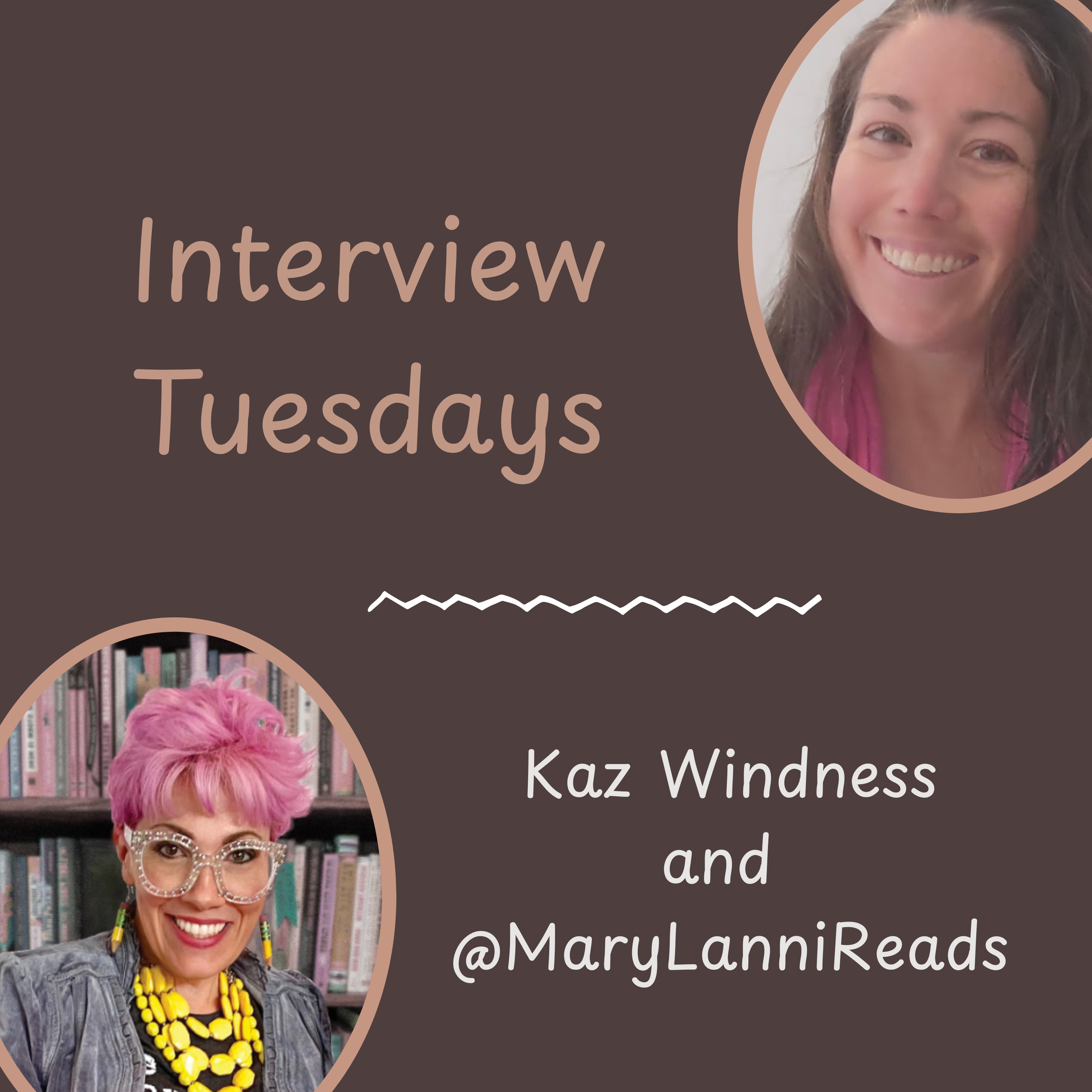 Interview Tuesdays: Kaz Windness with @MaryLanniReads episode artwork