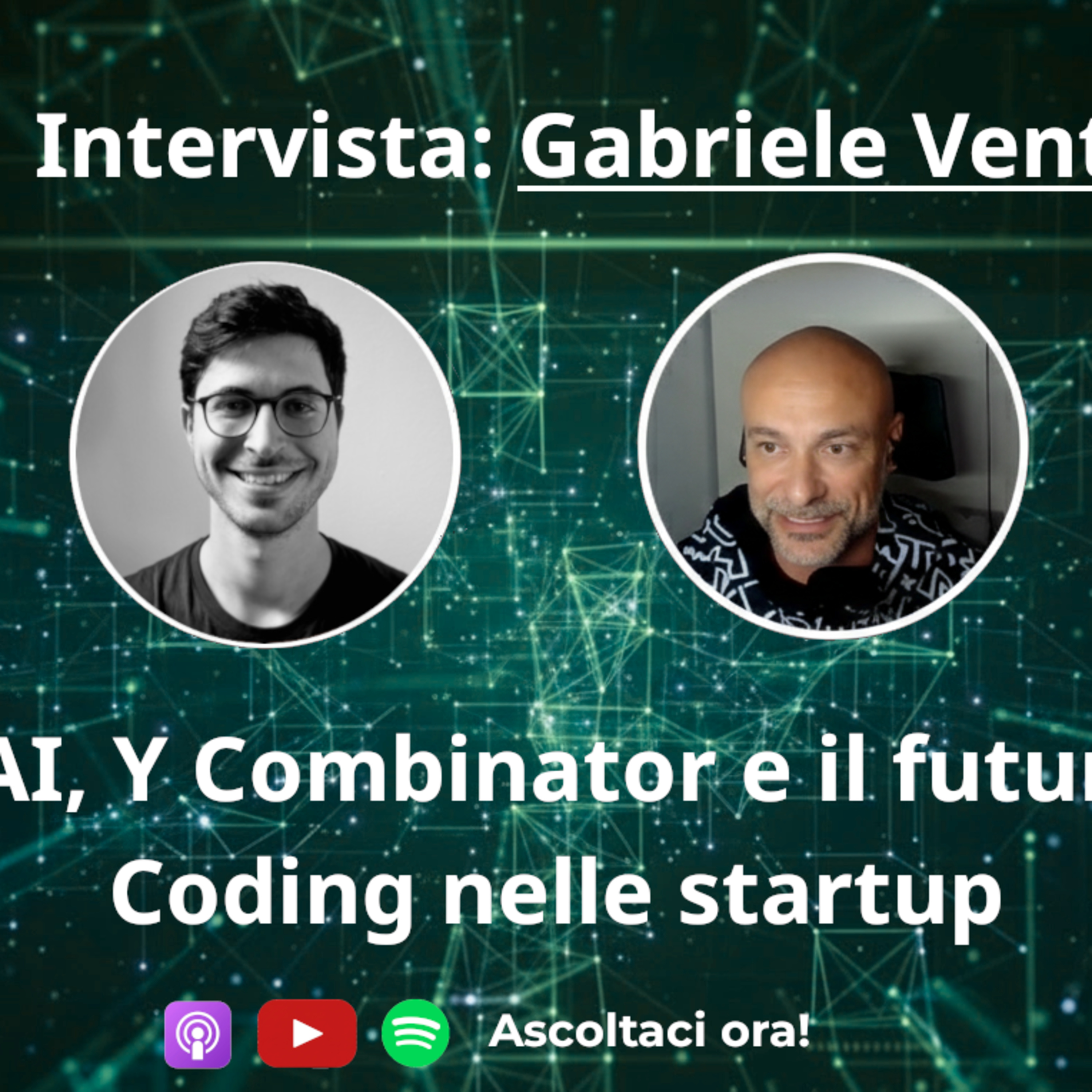 Intervista a Gabriele Venturi: PandasAI, Y Combinator e il futuro dell’AI Coding nelle startup episode artwork