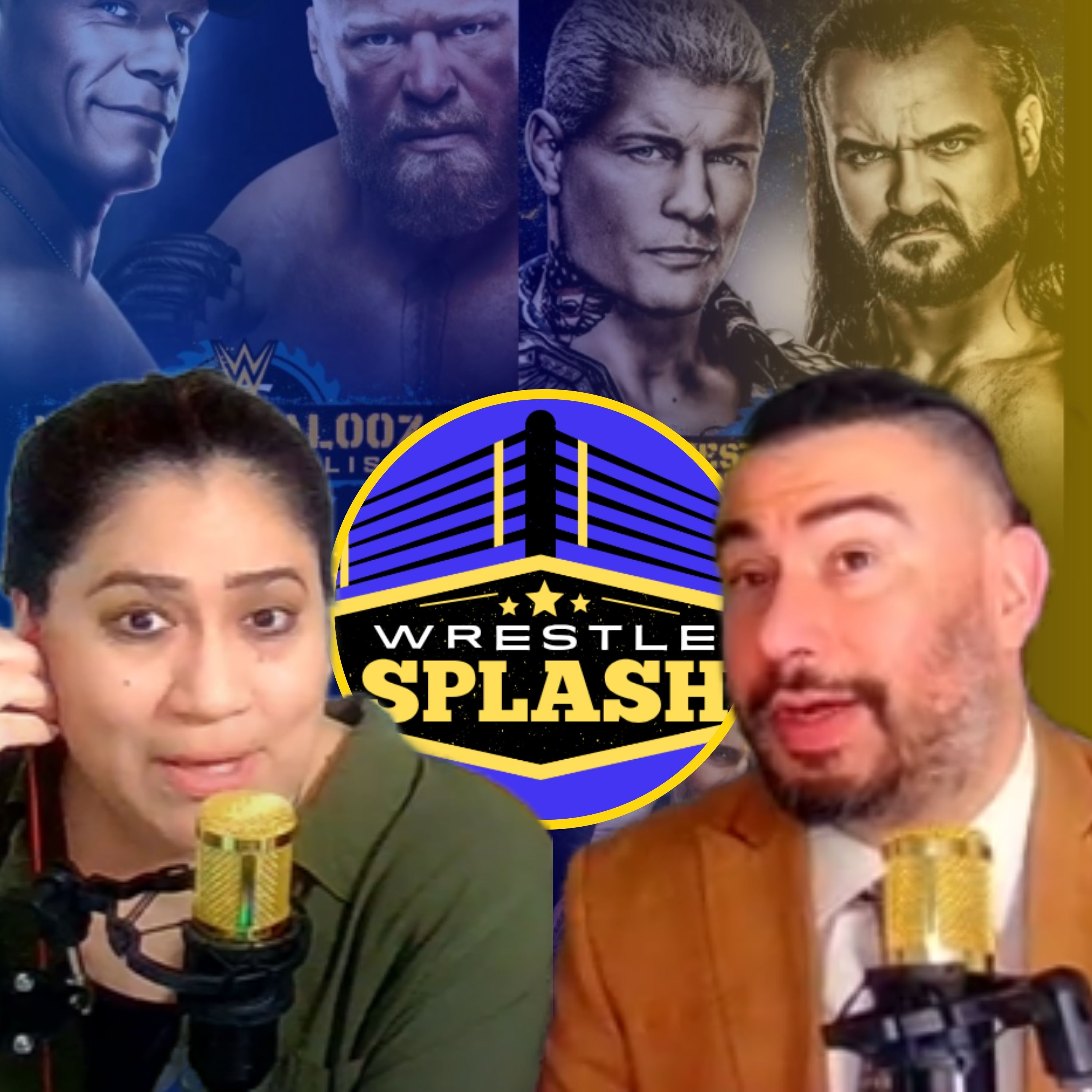 WWE Wrestlepalooza 2025 Review: Stephanie Vaquer defeats Iyo Sky, Brock Lesnar destroys John Cena! episode artwork