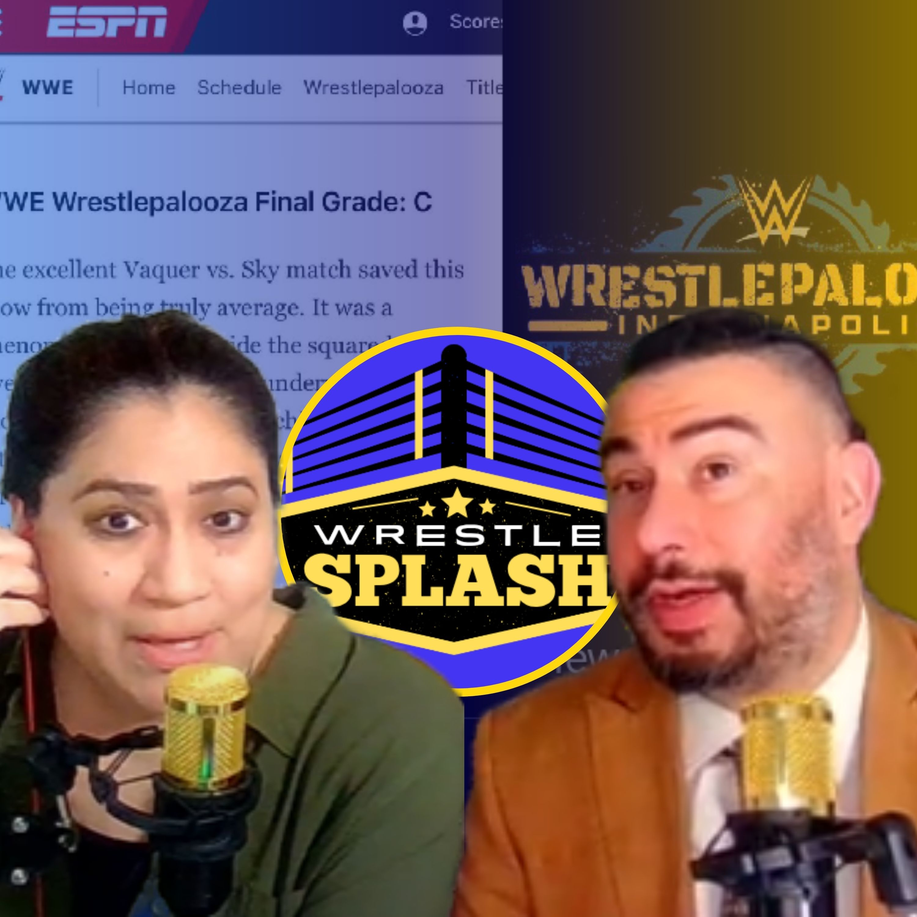 ESPN grades Wrestlepalooza 2025 with a "C"! I WWE Breaking News. episode artwork