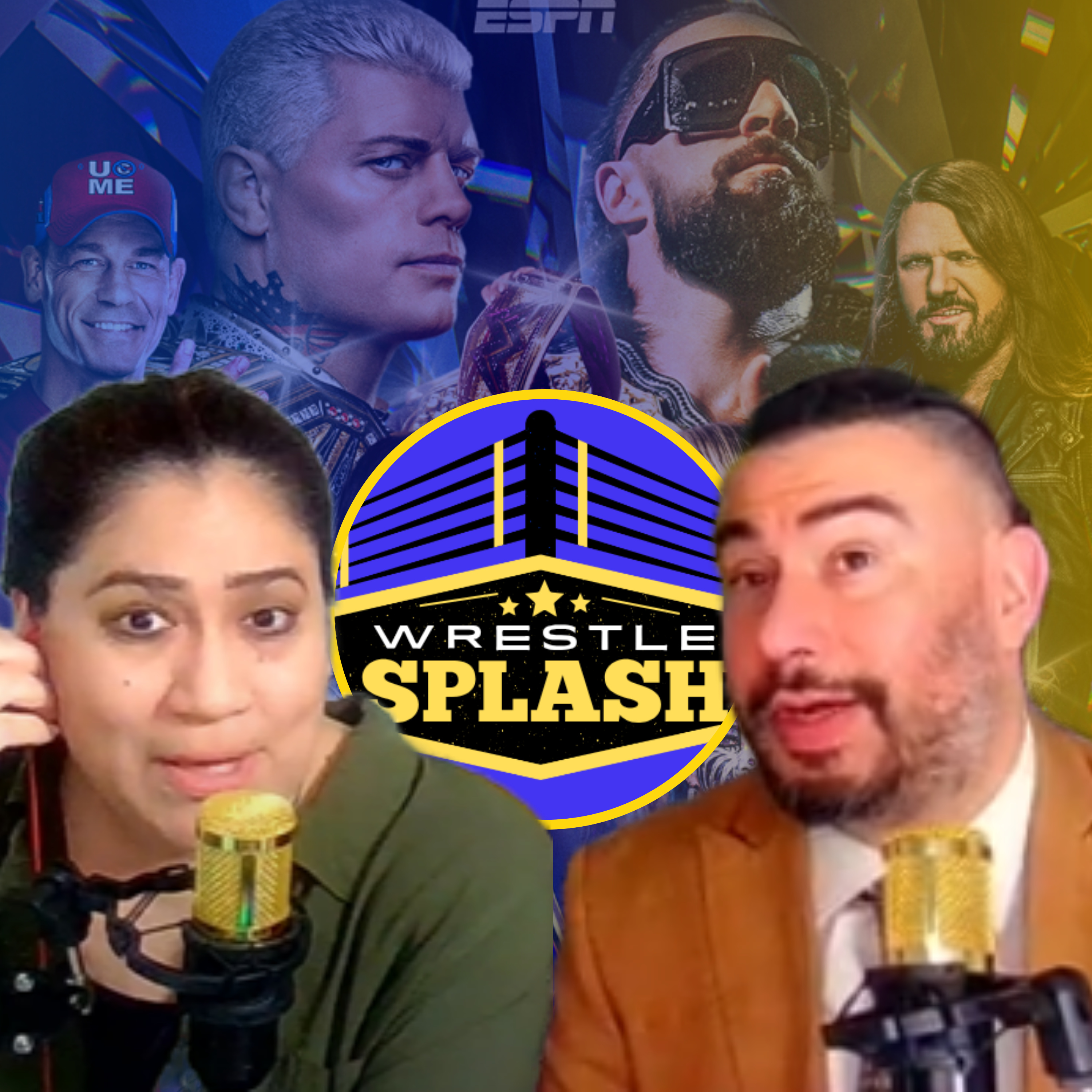 John Cena and AJ Styles Legendary Match, Vaquer & Rollins new Crown Jewel Champions! IWWE CROWN JEWEL 2025 Review 10/11/25. episode artwork