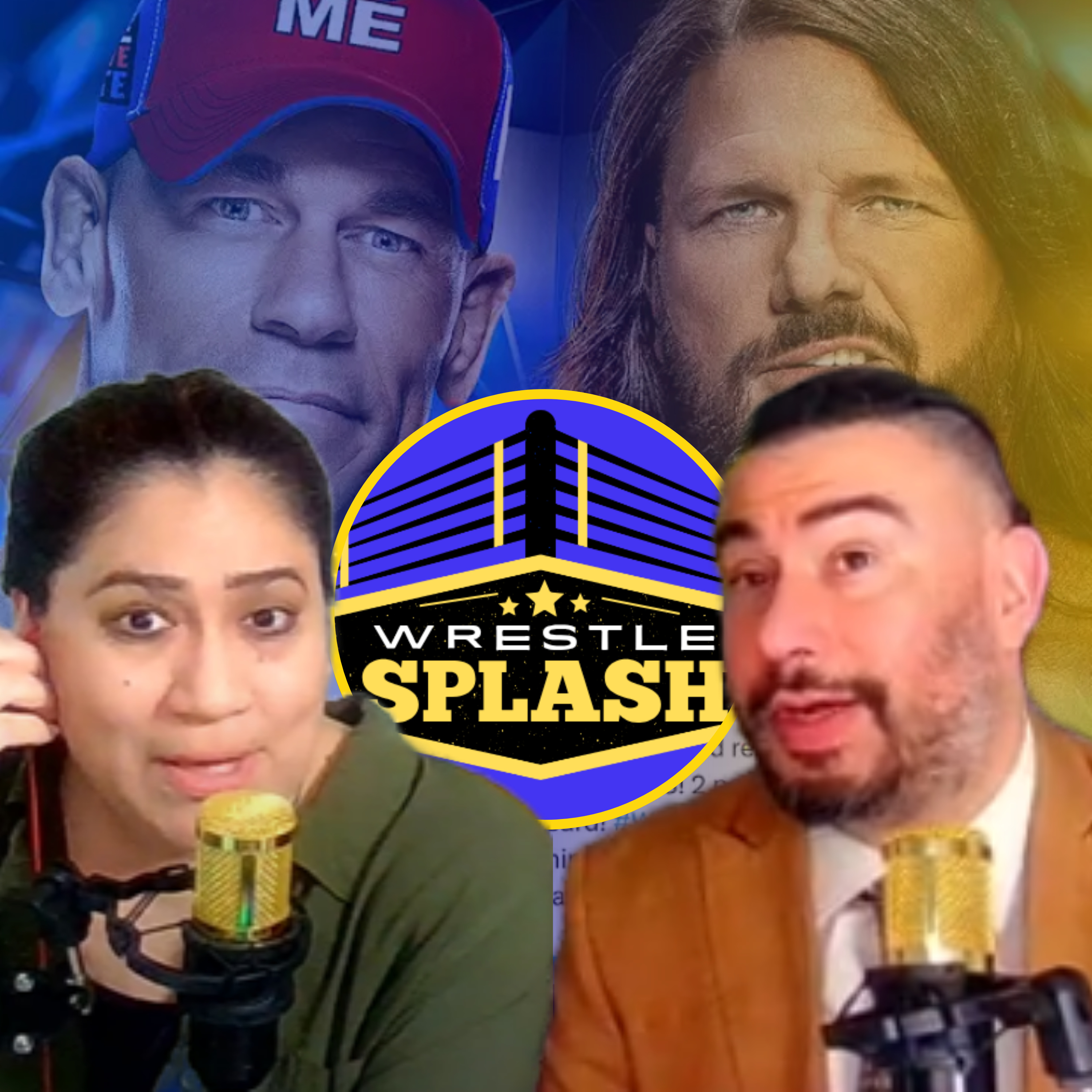 John Cena and AJ Styles Classic Match, for the last time! I WWE Crown Jewel 2025. episode artwork