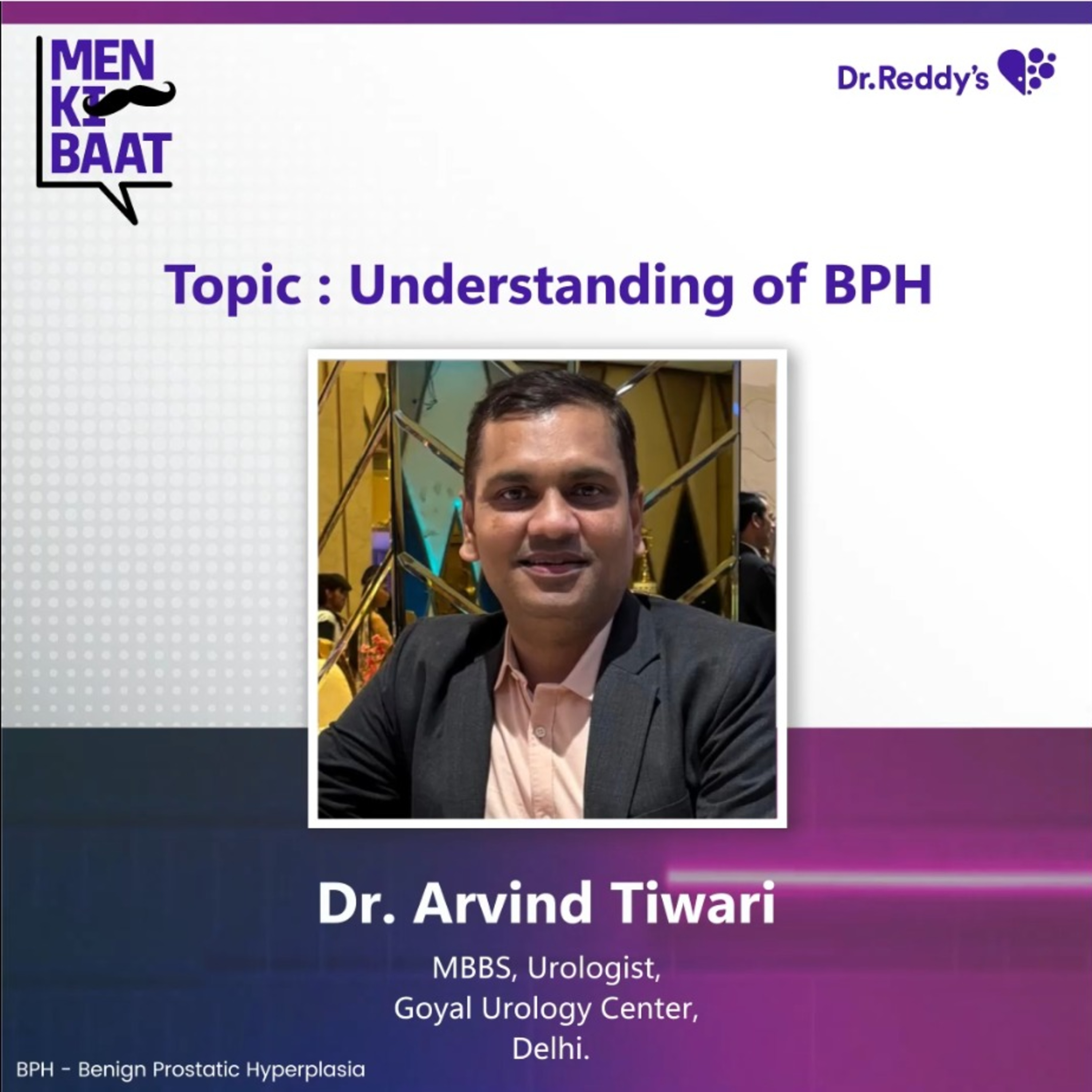 Understanding BPH || Dr. Arvind Tiwari episode artwork