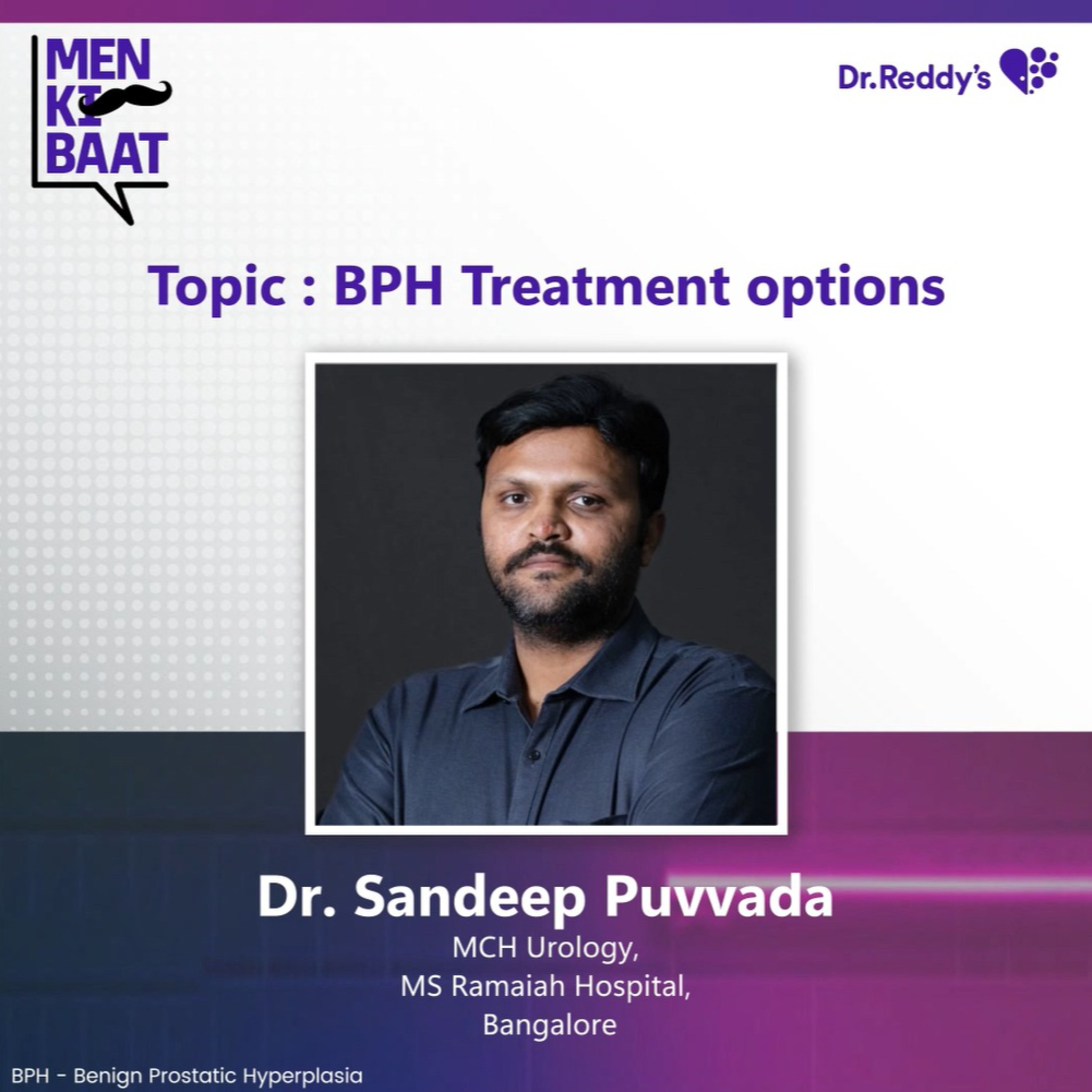 Risk, Diagnosis & Treatment || Dr. Sandeep Puvvada episode artwork