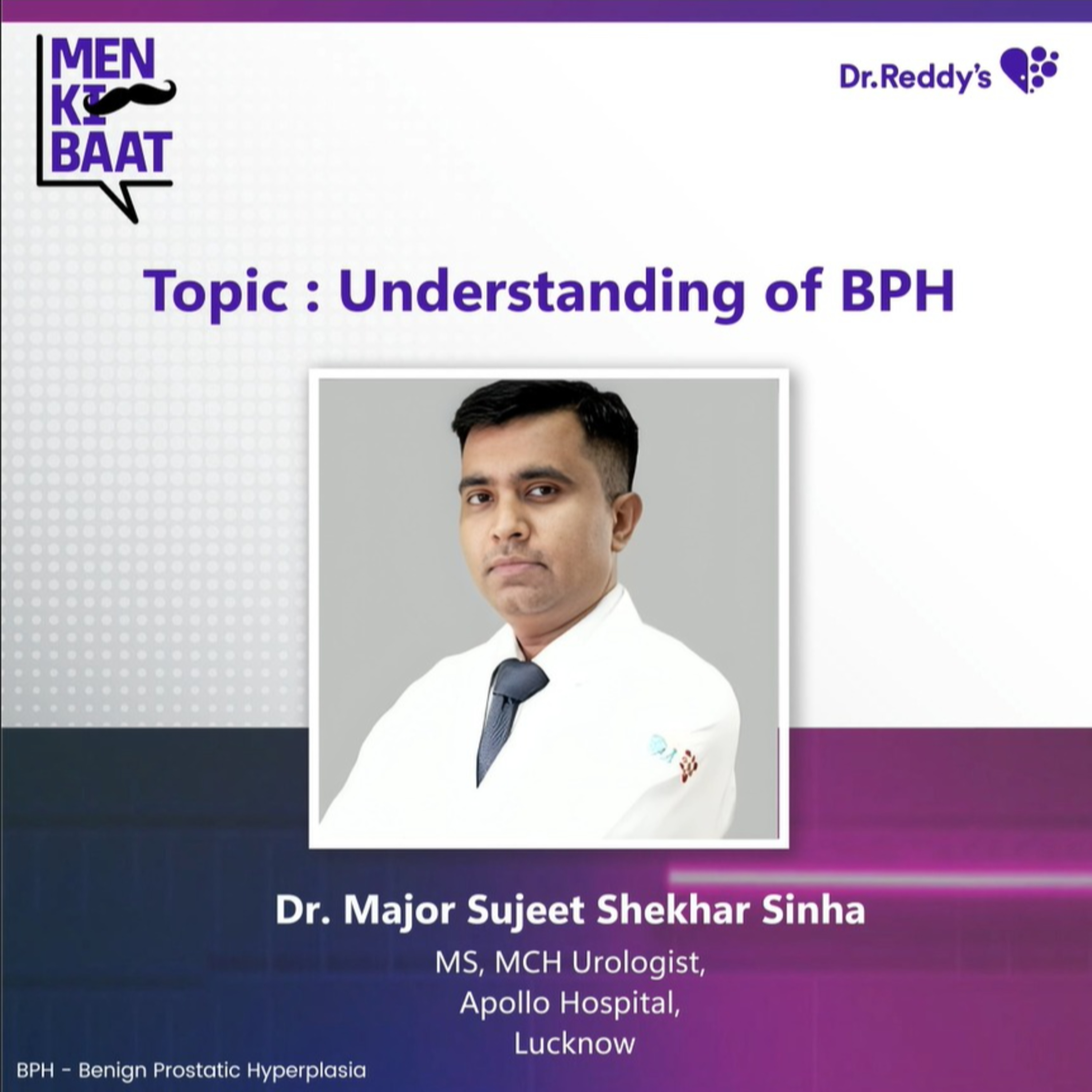 Understanding BPH || Dr. Major Sujeet Shekhar Sinha episode artwork