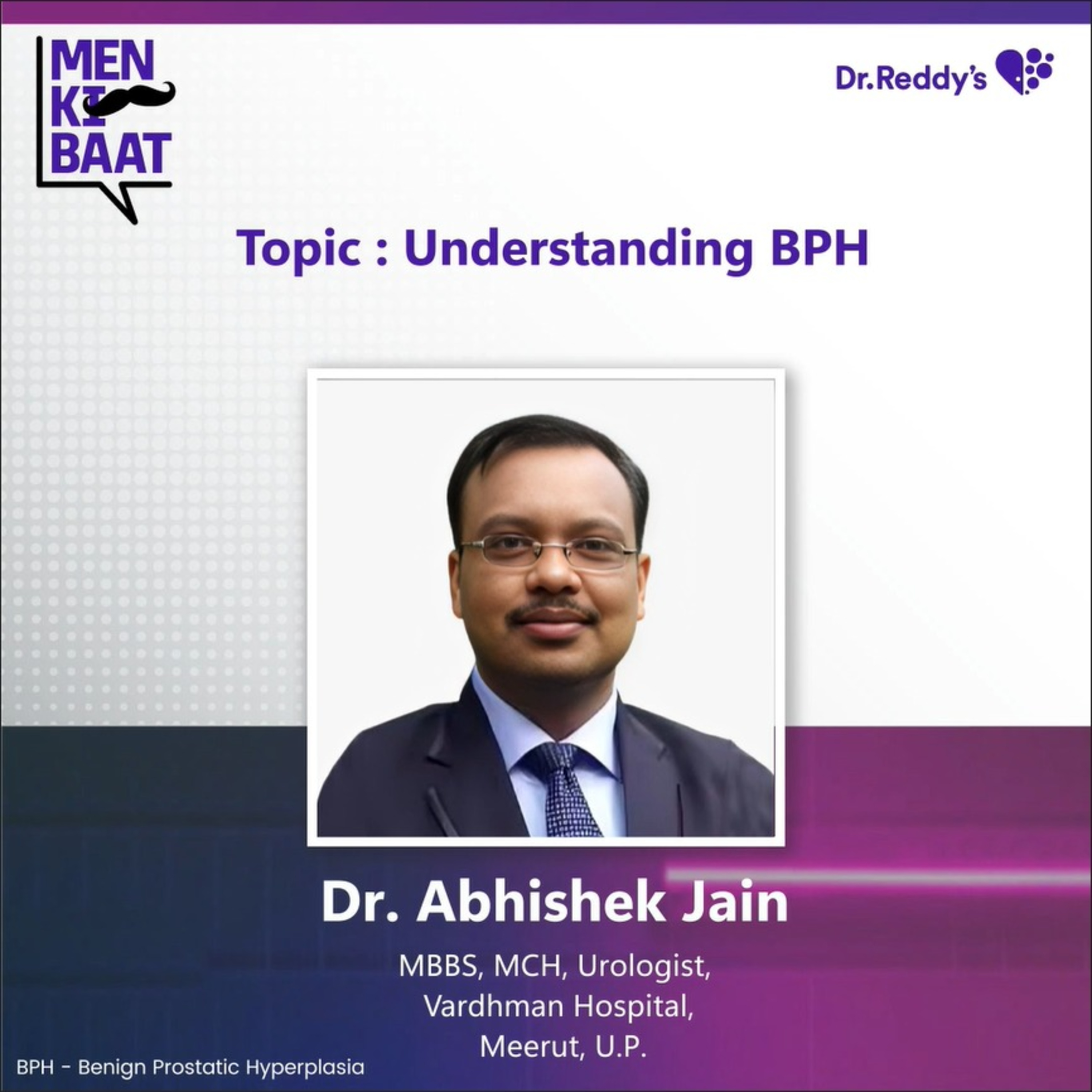 Understanding BPH || Dr. Abhishek Jain  episode artwork