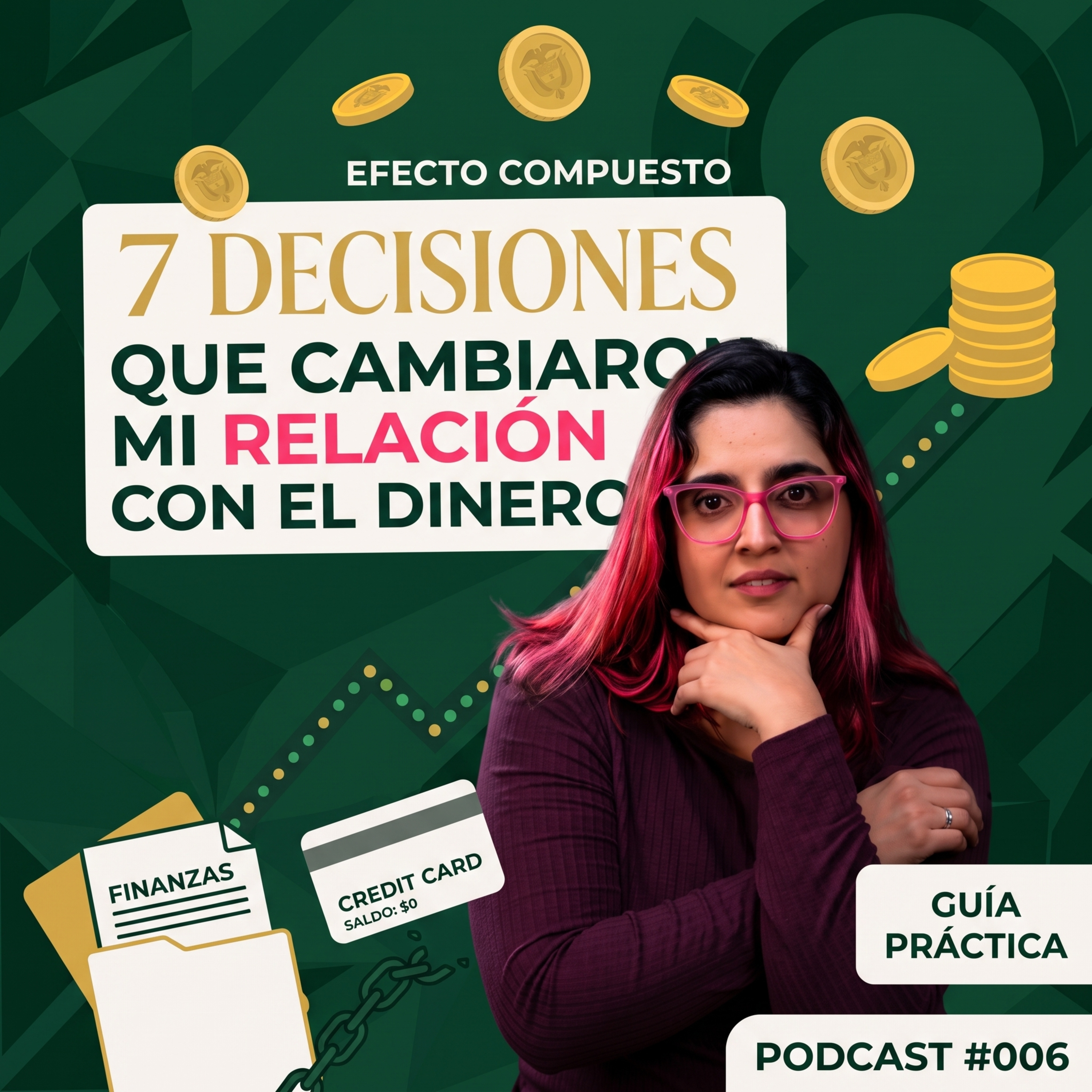 Portada de Efecto compuesto con Olga Rendón