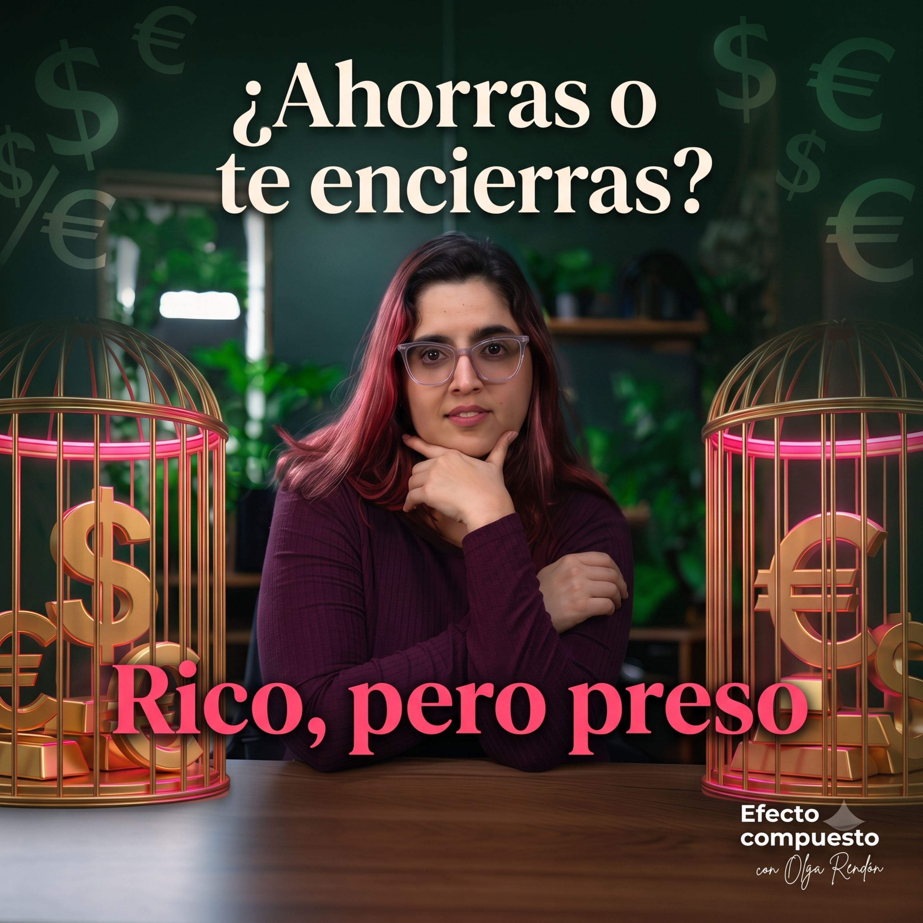 Portada de Efecto compuesto con Olga Rendón