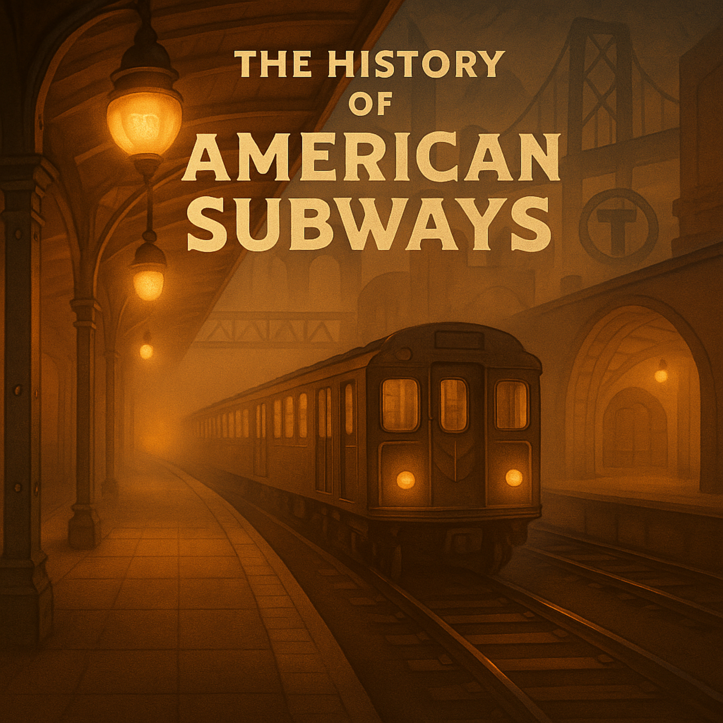 The History of American Subways: NYC, Boston, Chicago, D.C. and more | Sleeping with History episode artwork
