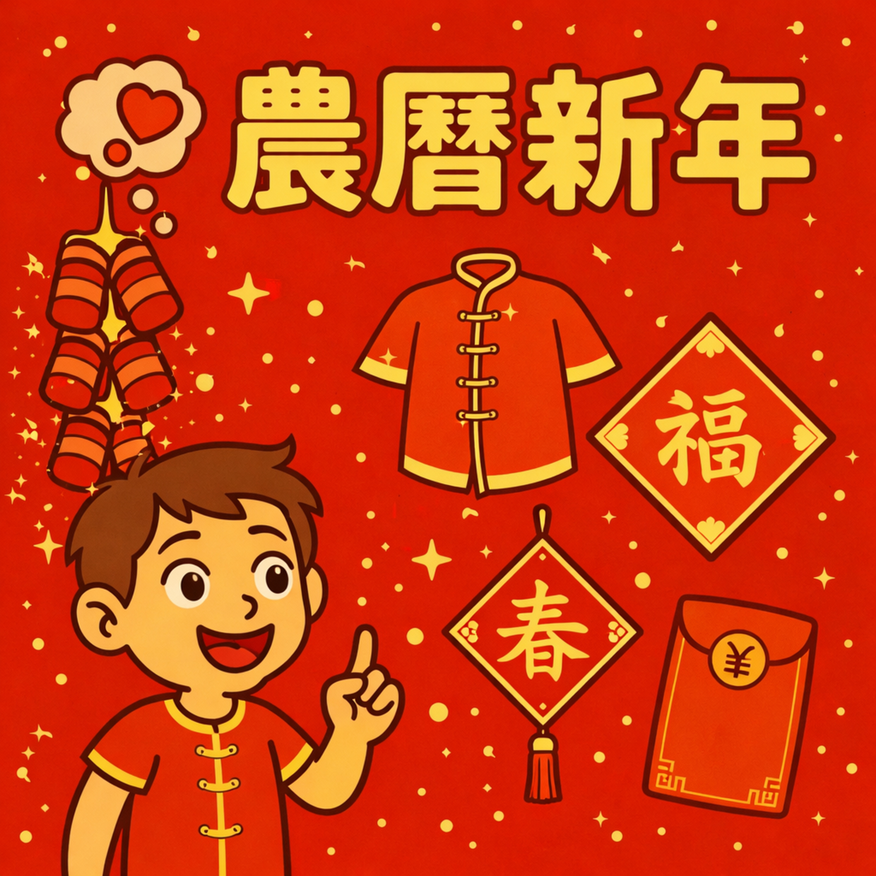 為什麼過年要貼春聯？ Why do we put up Spring couplets for Lunar New Year？ episode artwork