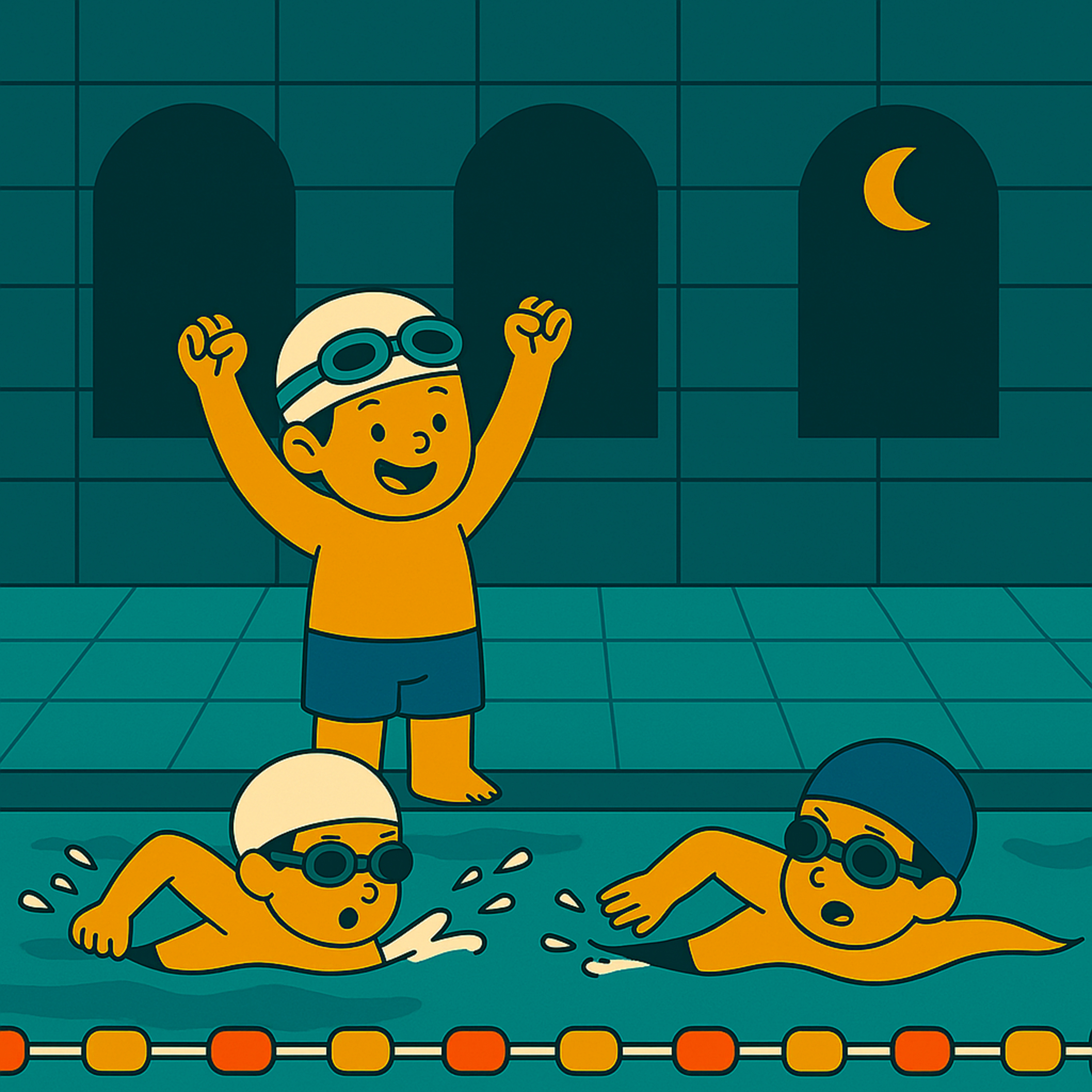 The Maplewood Swim Meet