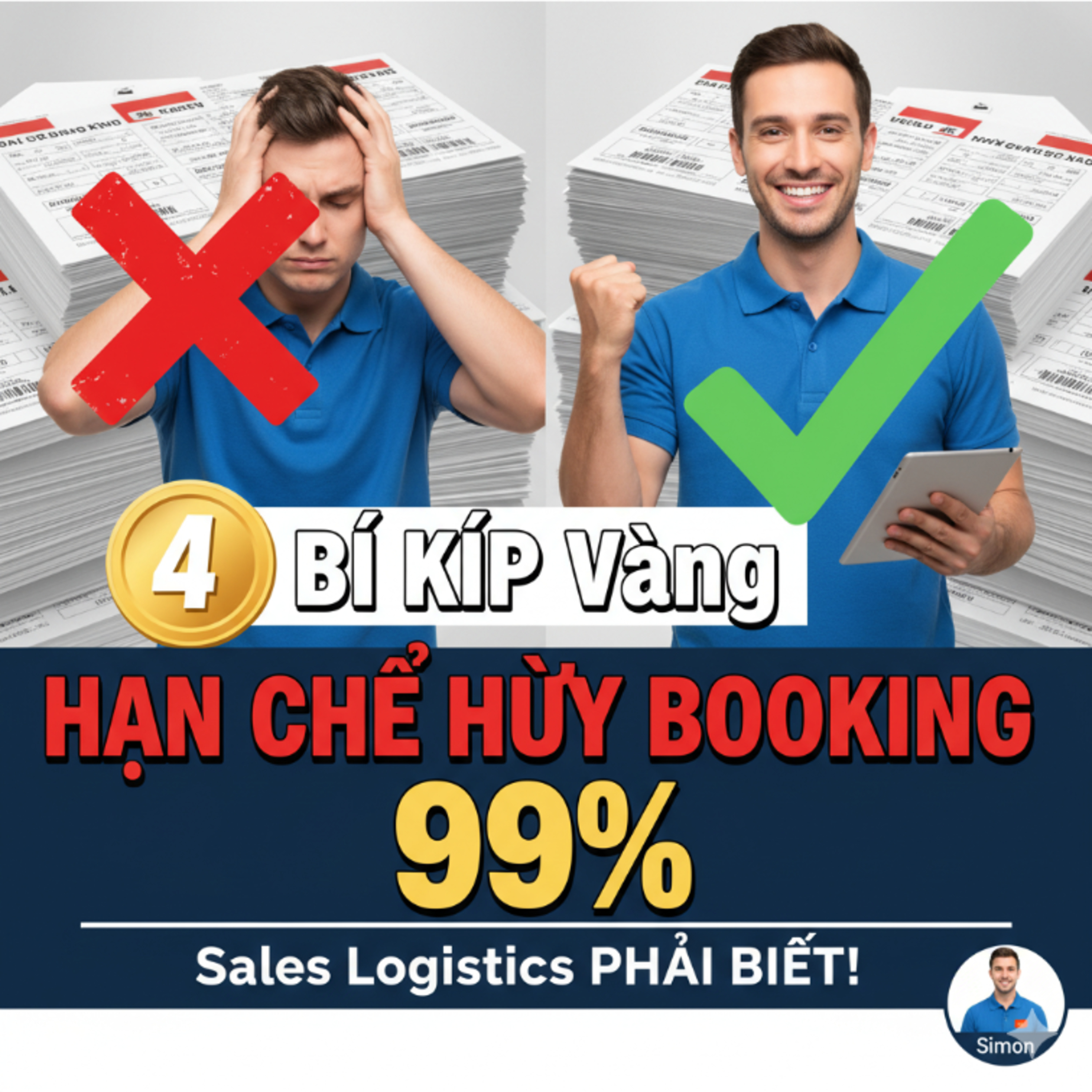4 BÍ KÍP Vàng: Hạn Chế HỦY BOOKING Vận Chuyển 99% - Sales Logistics Phải Biết!  episode artwork