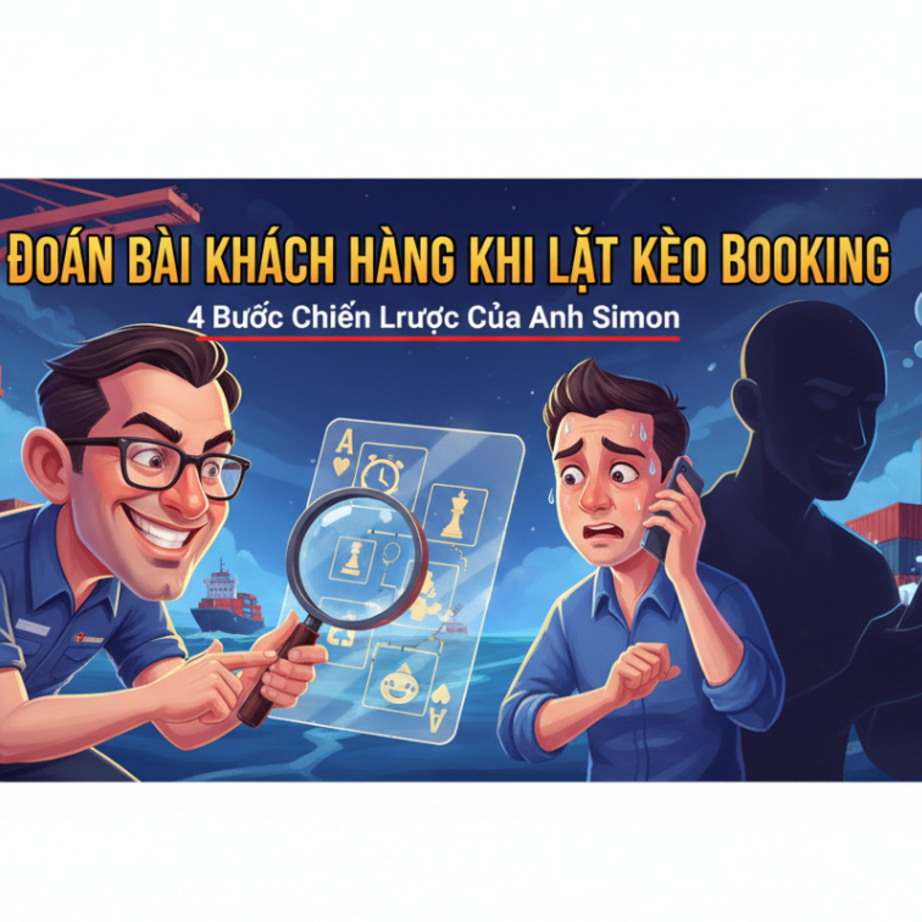 Bí Quyết 'Đoán Bài' Khách Hàng Lật Kèo Booking Logistics | 4 Bước Xử Lý Khôn Ngoan episode artwork