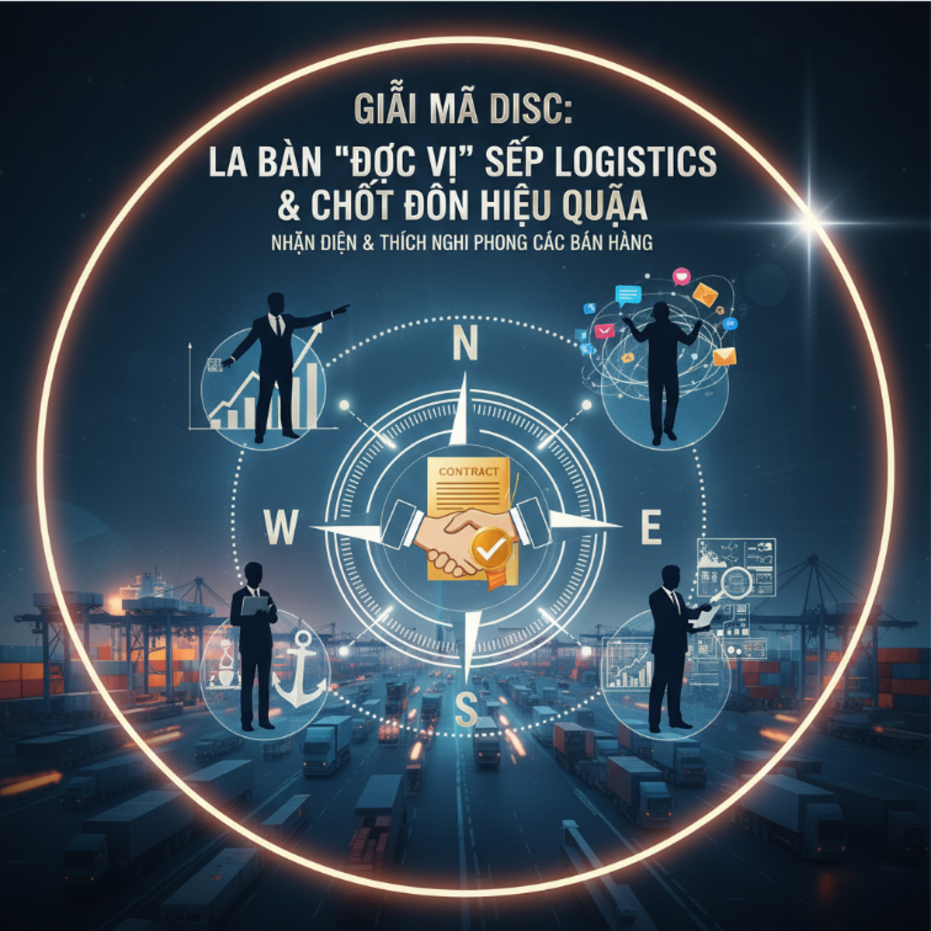 Giải Mã DISC: La Bàn "Đọc Vị" Sếp Logistics & Chốt Đơn Hiệu Quả episode artwork