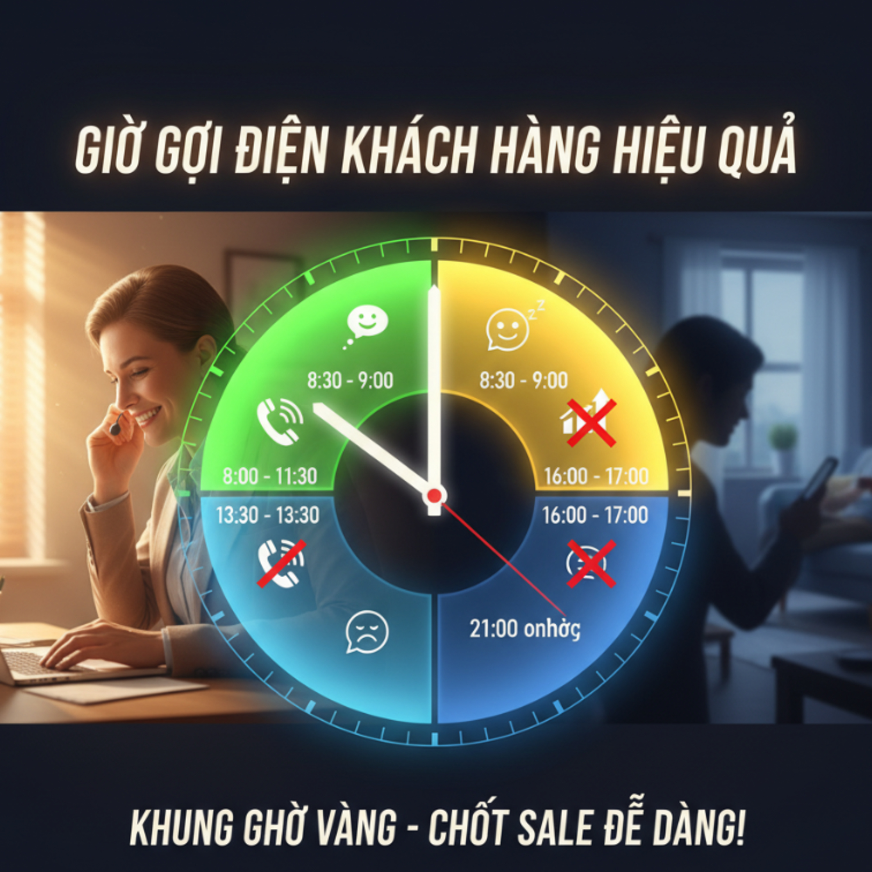 Giờ Vàng Gọi Điện Khách Hàng: Tăng Tỷ Lệ Chốt Sales & Bí Kíp Xử Lý Từ Chối Hiệu Quả episode artwork