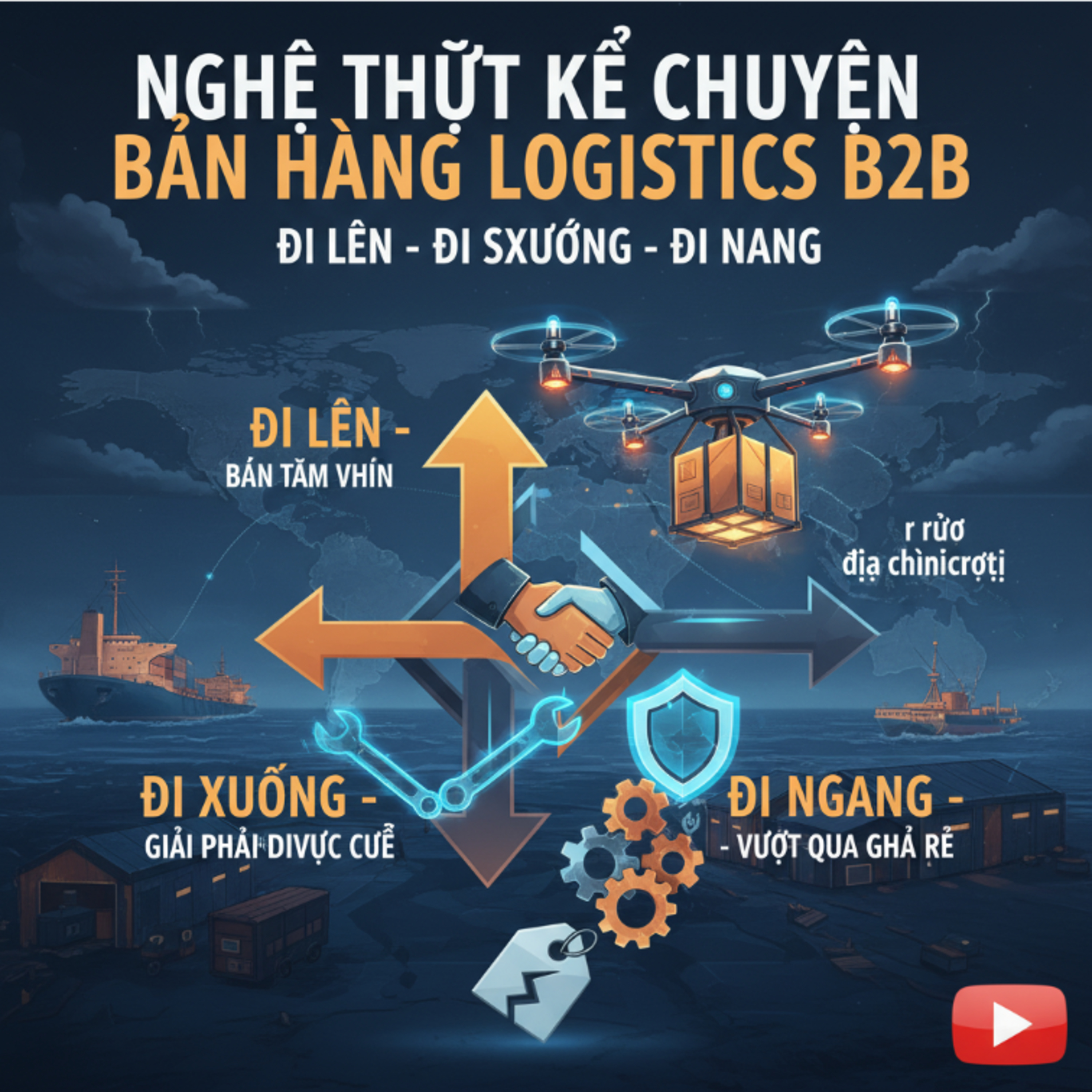 Bí Quyết Bán Hàng Logistics B2B: Công Thức Kể Chuyện ĐỘT PHÁ (ĐI LÊN-ĐI XUỐNG-ĐI NGANG) episode artwork
