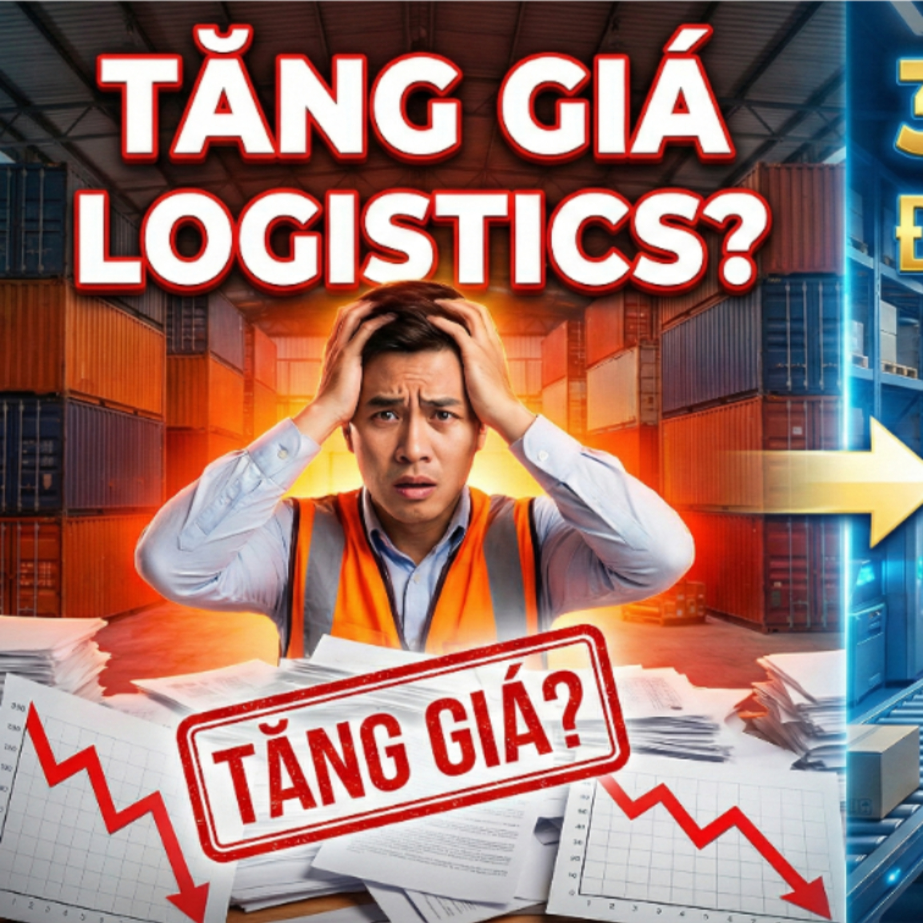 Đừng báo tăng giá Logistics nếu chưa biết 3 tuyệt chiêu "đổi trắng thay đen" này! episode artwork