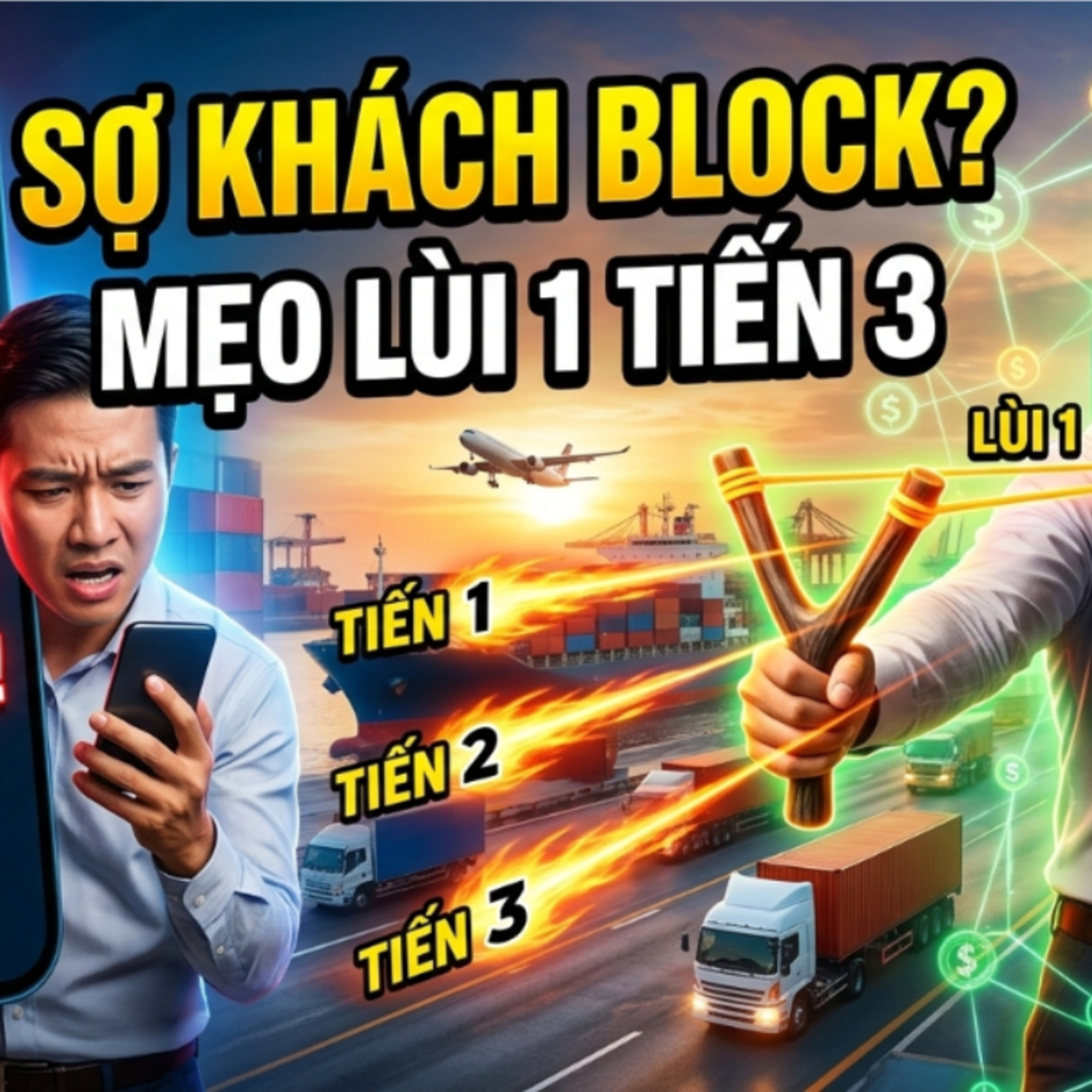 Đừng Để Khách Block Bạn! Tuyệt Chiêu "Lùi 1 Bước Tiến 3 Bước" Trong Sale Logistics. episode artwork