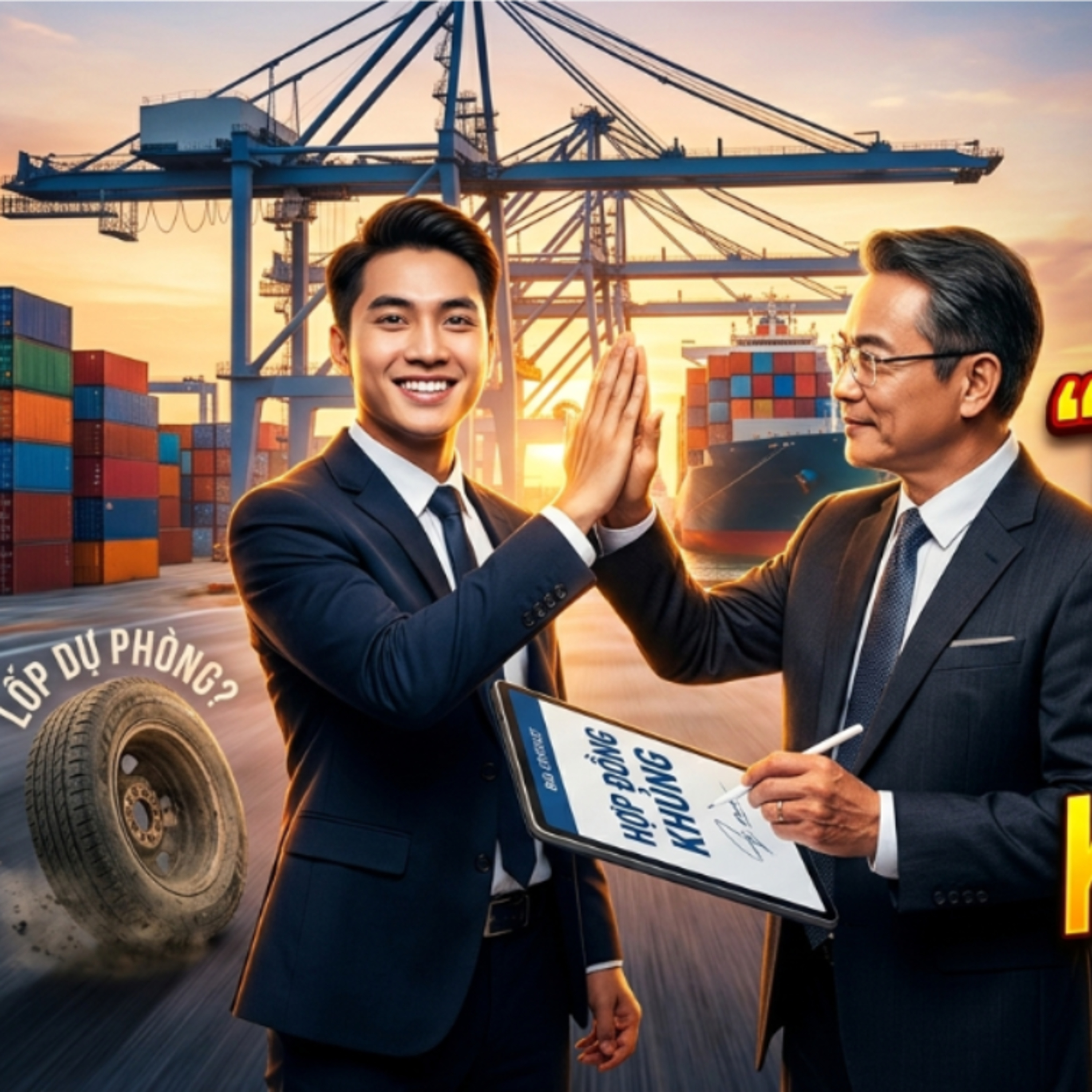 Đừng làm "Lốp dự phòng" nữa! Nghệ thuật "thả thính" khách lớn trong Logistics. episode artwork