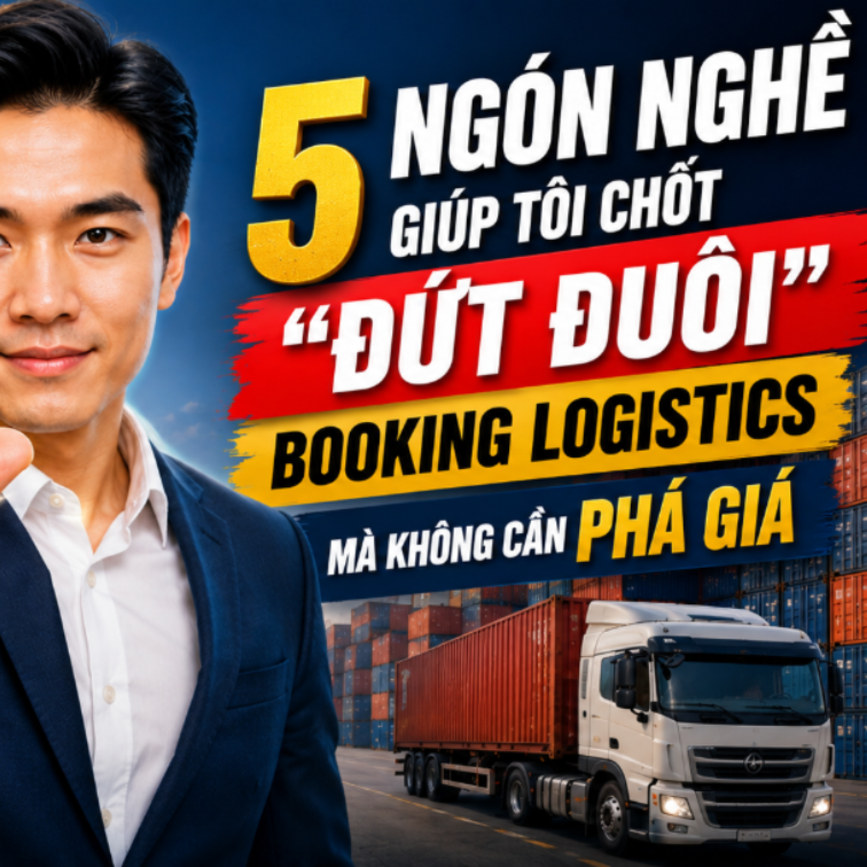 ​5 Ngón Nghề Giúp Tôi Chốt "Đứt Đuôi" Booking Logistics Mà Không Cần Phá Giá episode artwork