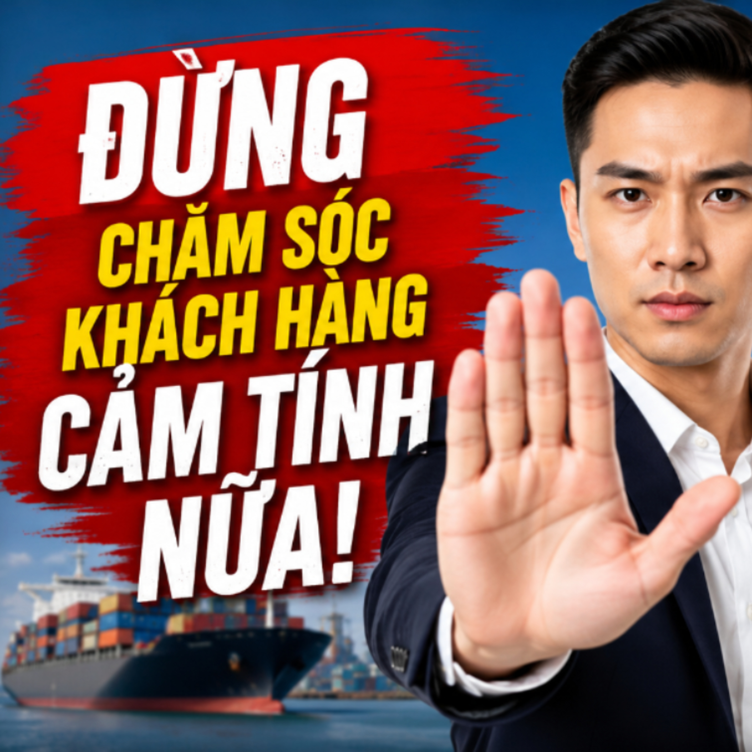 Đừng Chăm Sóc Khách Hàng Cảm Tính Nữa! Đây Là Cách Sale Logistics "Giữ Lửa" Không Bị Block episode artwork