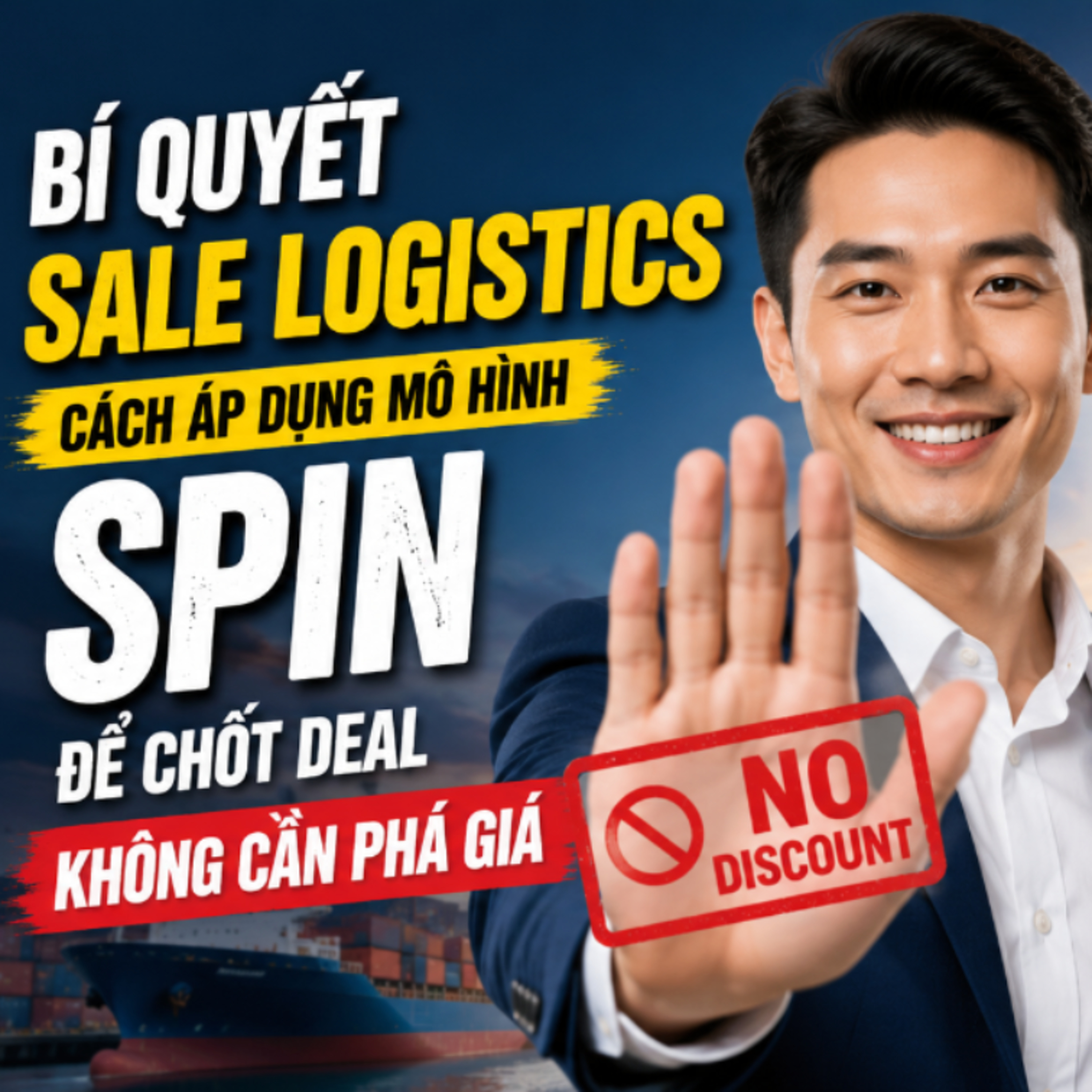 Bí Quyết Sale Logistics: Cách Áp Dụng Mô Hình SPIN Để Chốt Deal Không Cần Phá Giá episode artwork