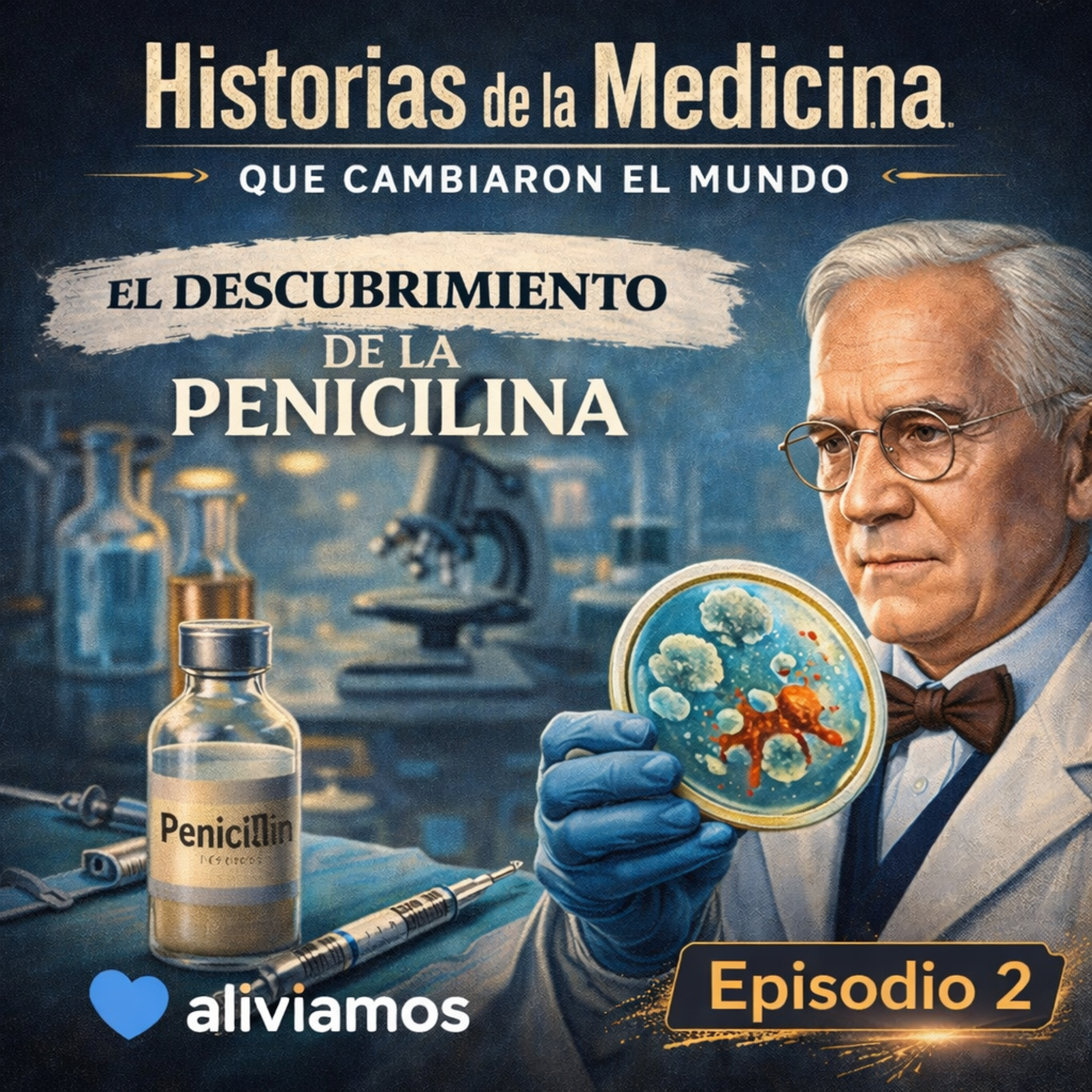 2. HISTORIAS - EL DESCUBRIMIENTO DE LA PENICILINA episode artwork