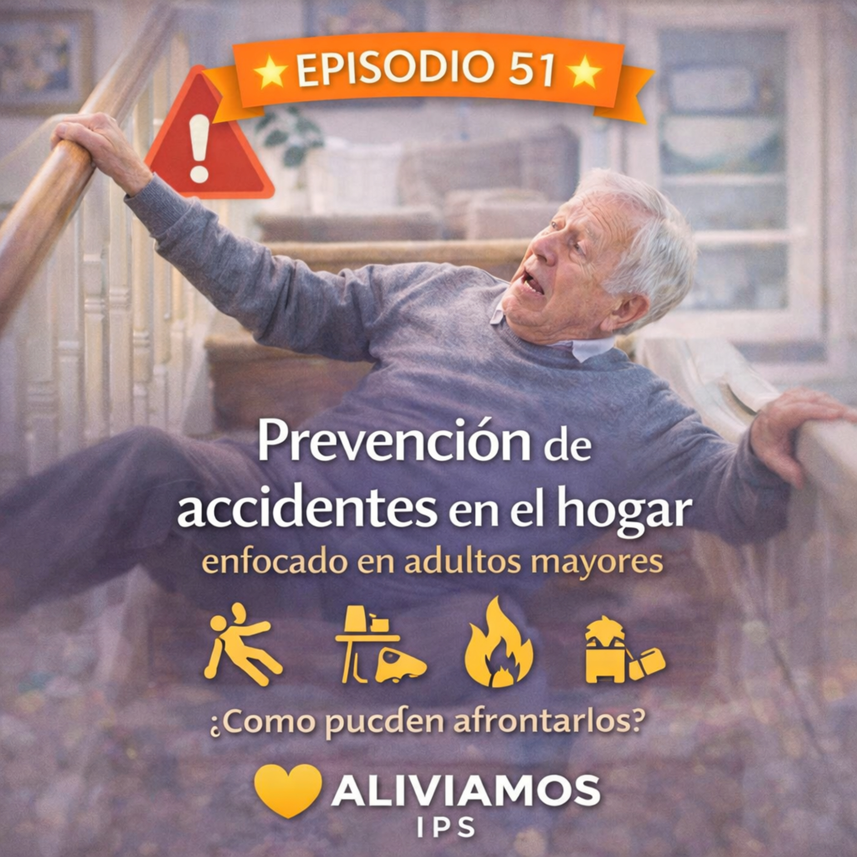 ¿Cómo adaptar la casa para que un adulto mayor no se caiga? episode artwork