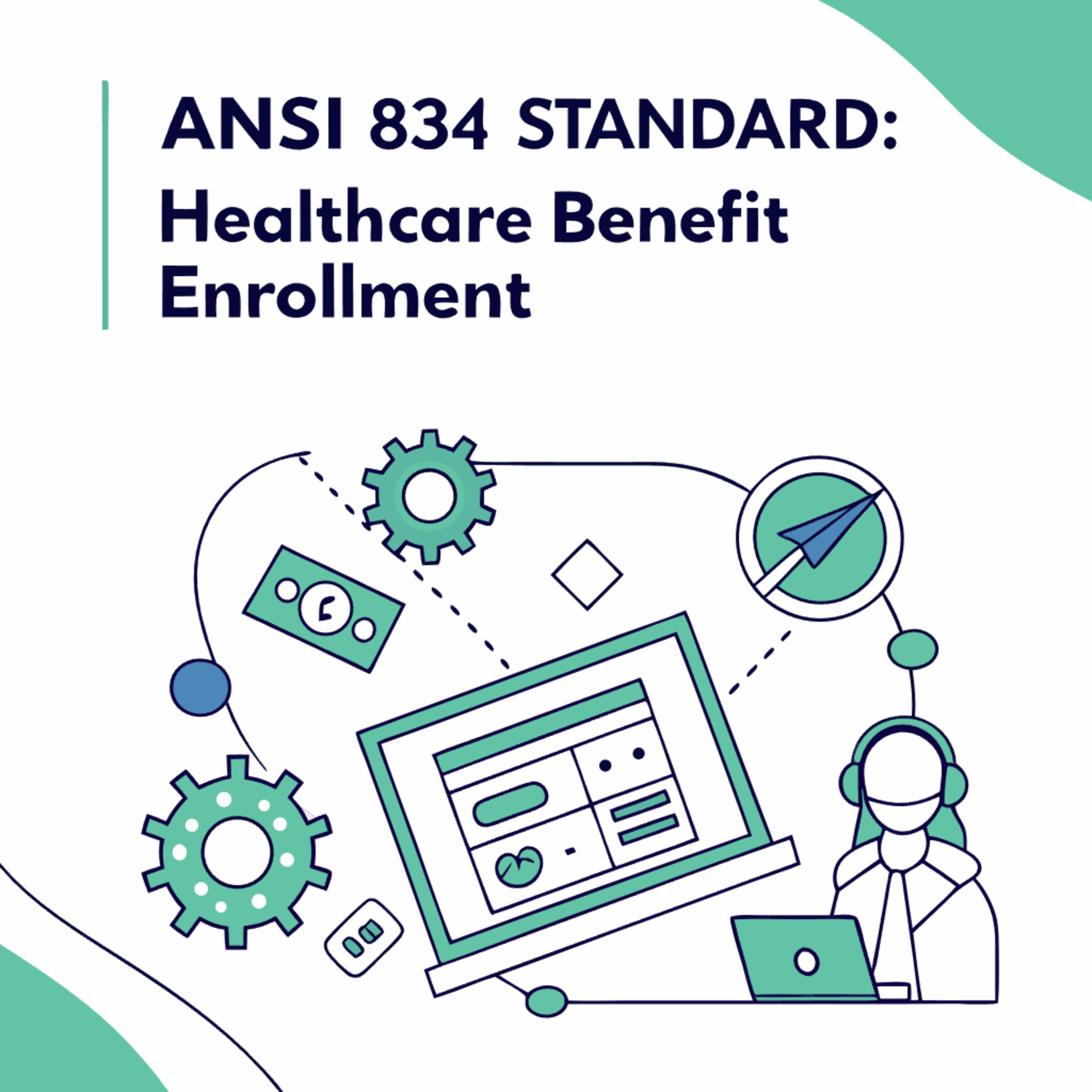 The ANSI 834 Standard: Healthcare Benefit Enrollment  episode artwork